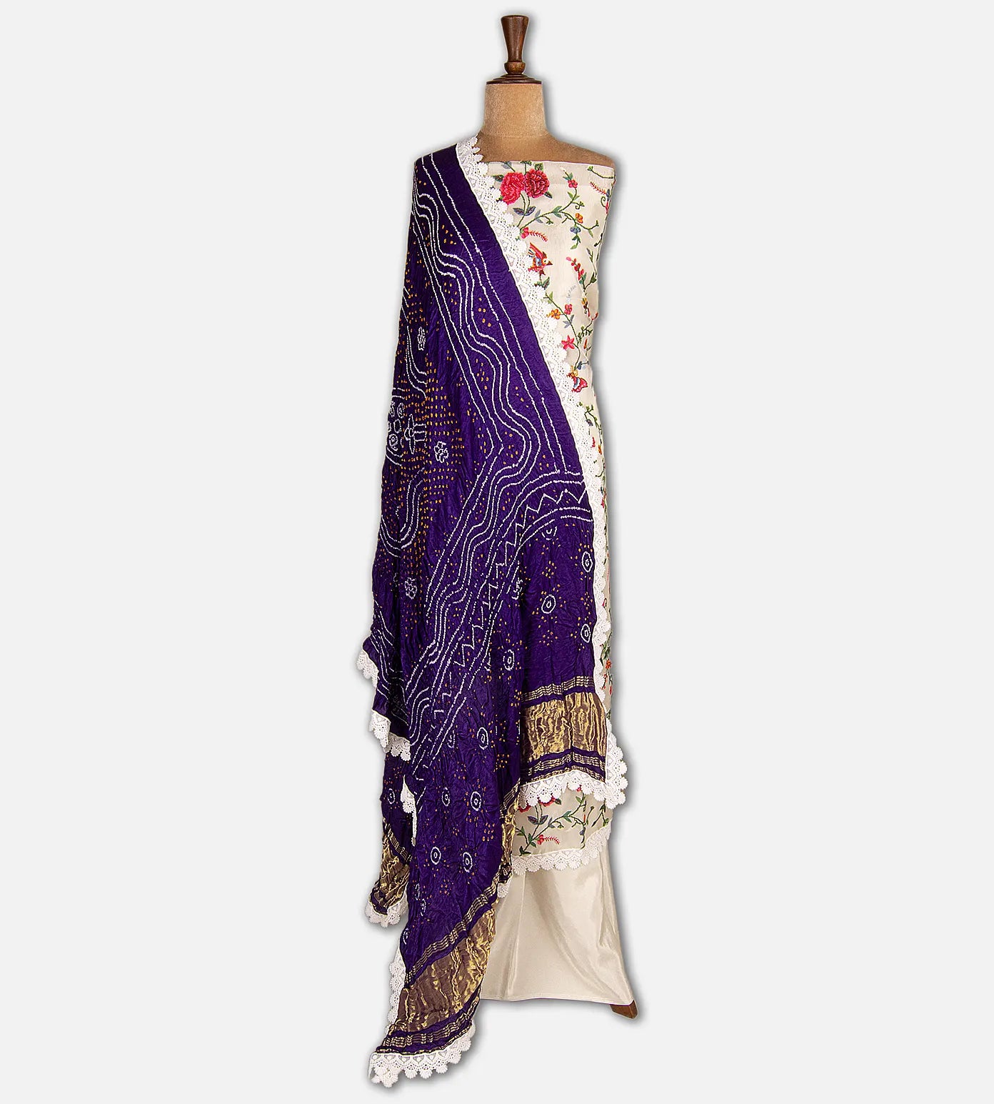 Off-White Organza Salwar