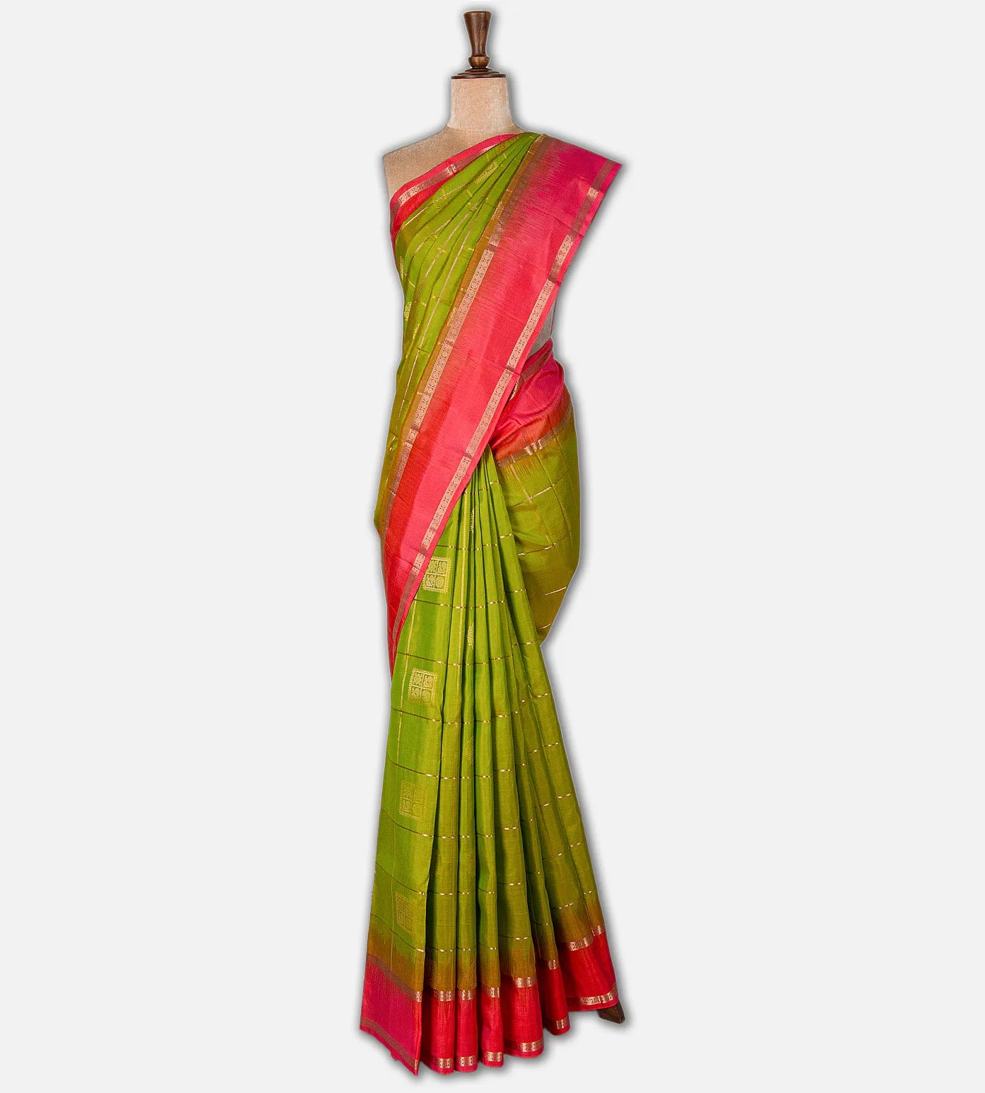 Light Green Soft Silk Saree