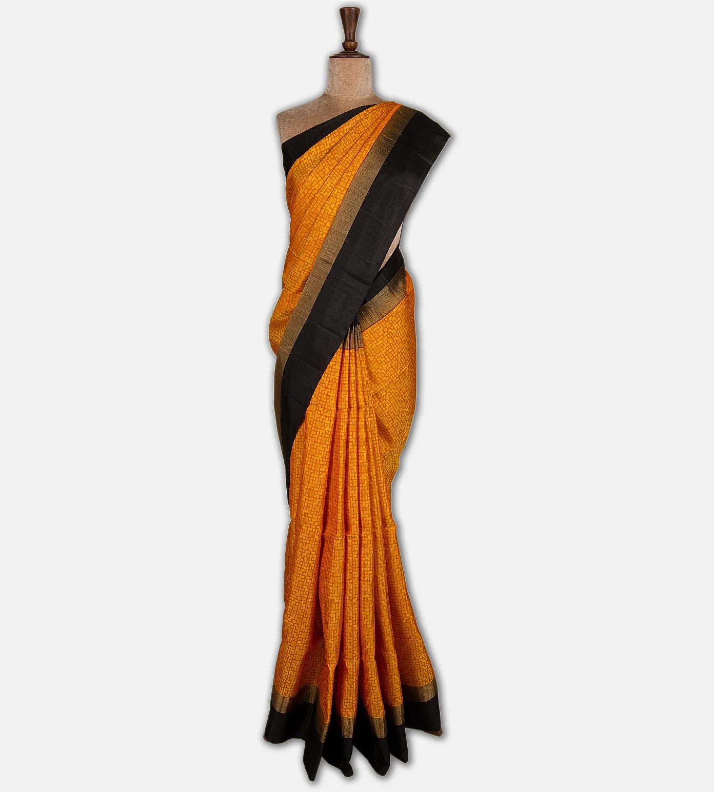 Yellow Soft Silk Saree