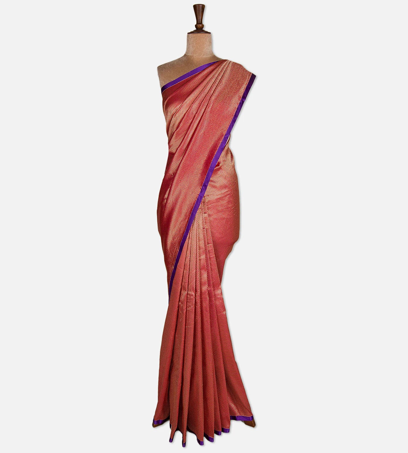 Pink Banarasi Silk Saree