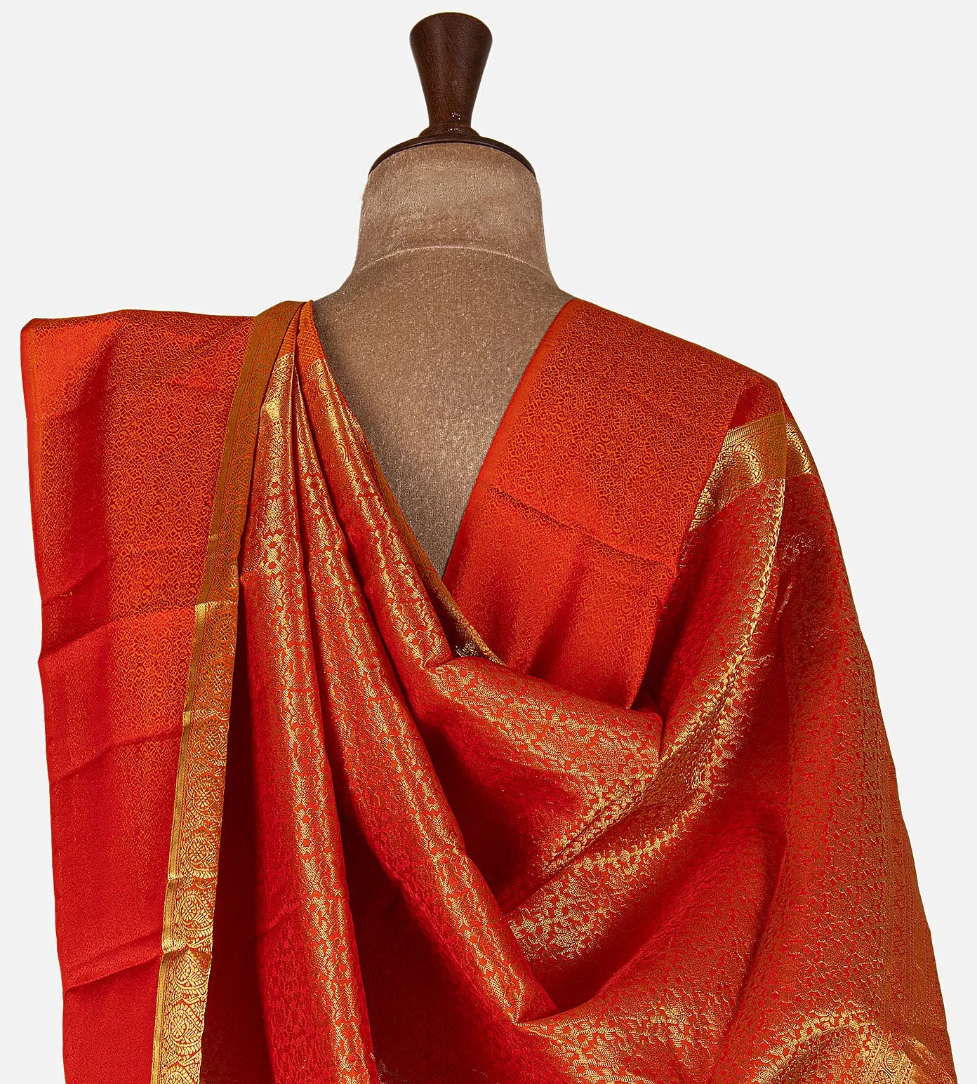 Orange Soft Silk Saree