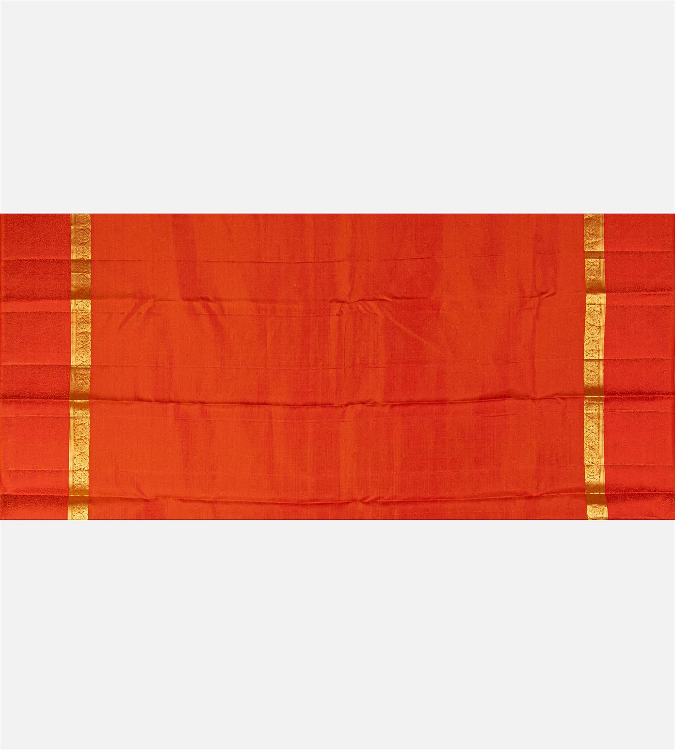 Orange Soft Silk Saree