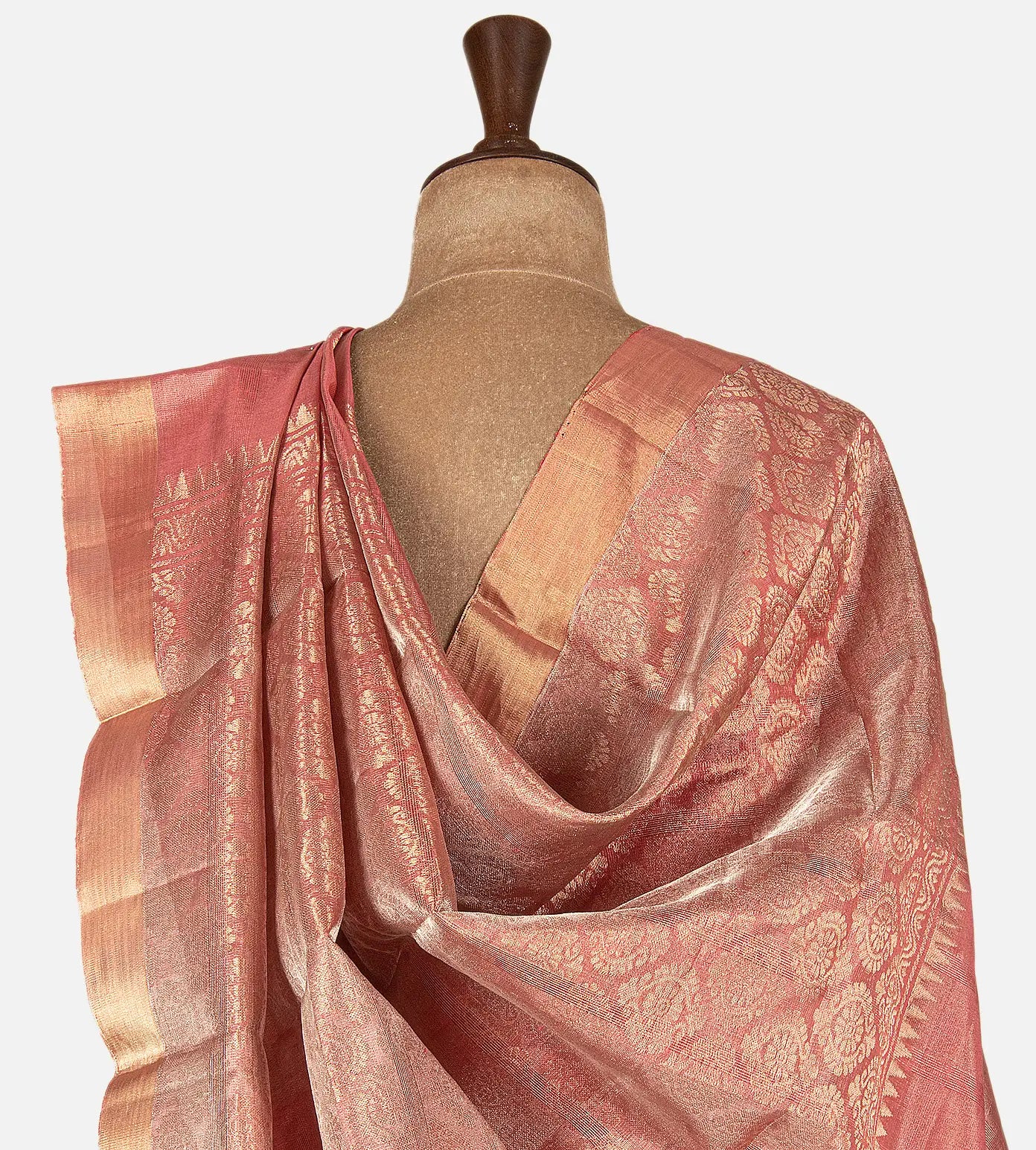 Coral Soft Silk Saree
