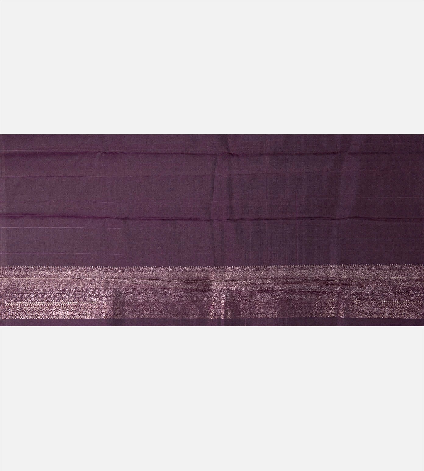 Purple Kanchipuram Silk Saree