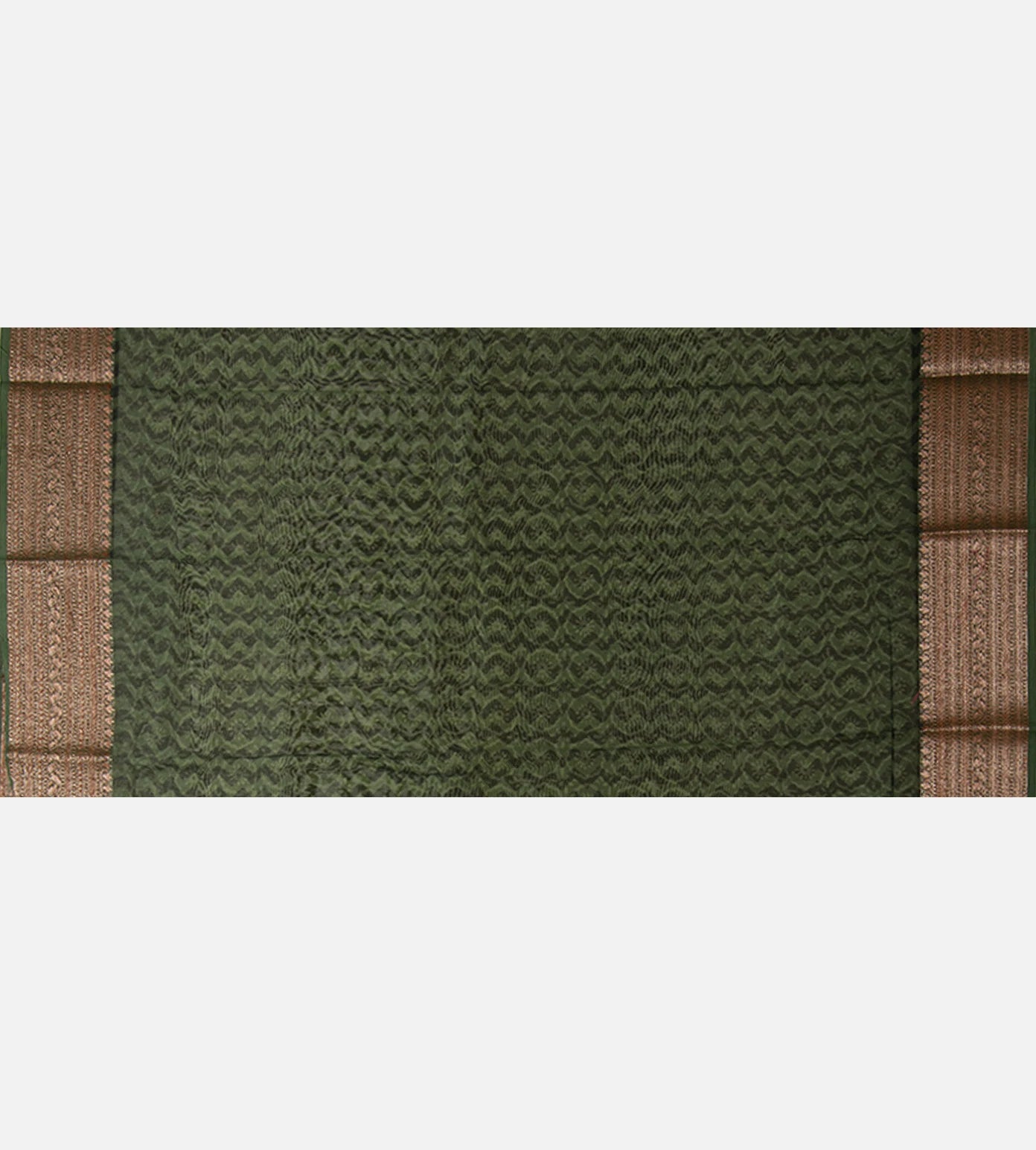 Green Chanderi Cotton Saree