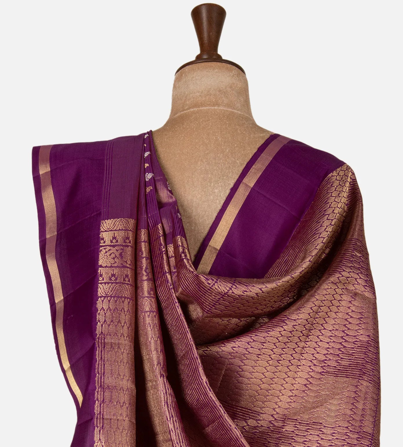 Purple Soft Silk Saree