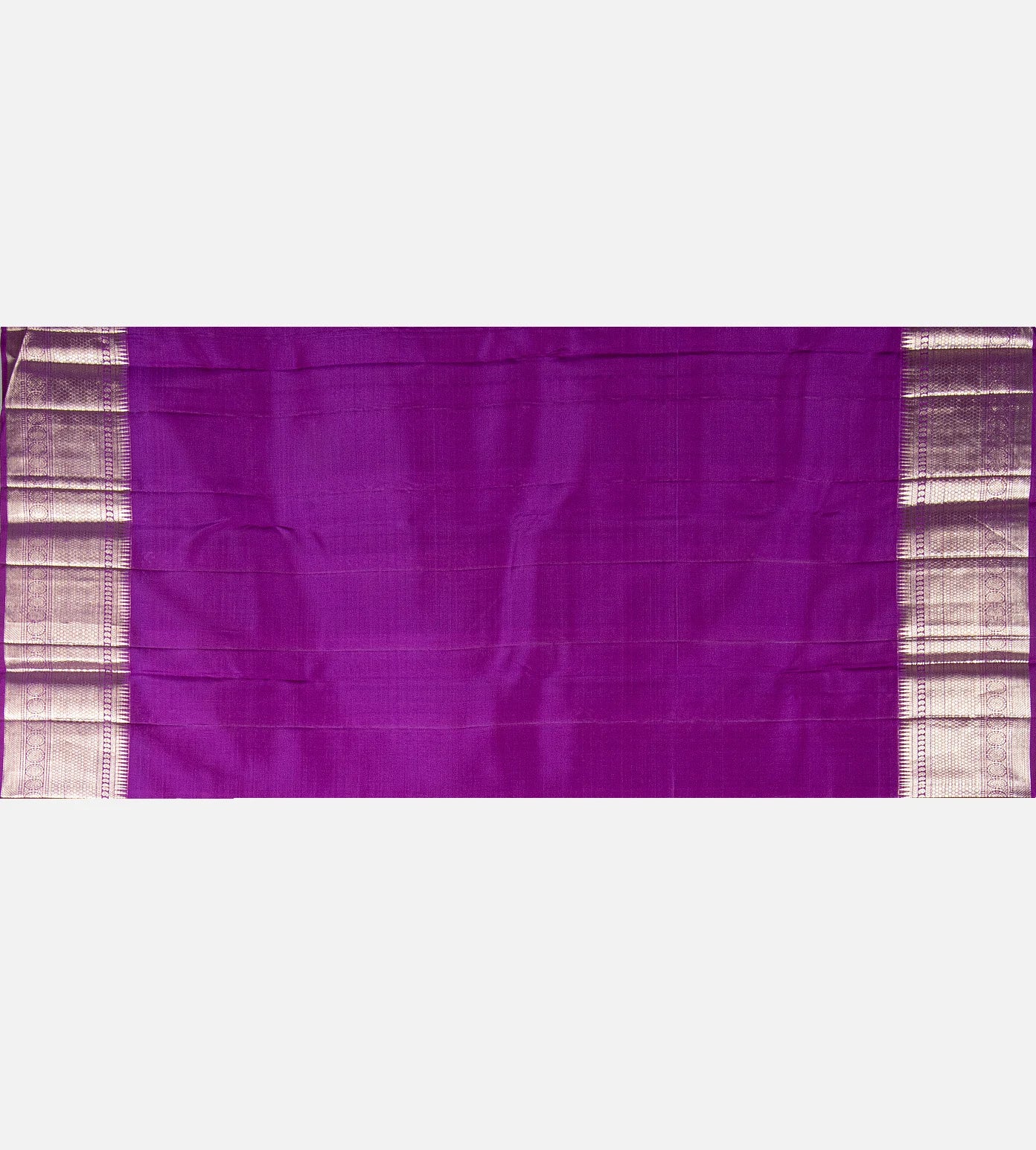 Purple Kanchipuram Silk Saree