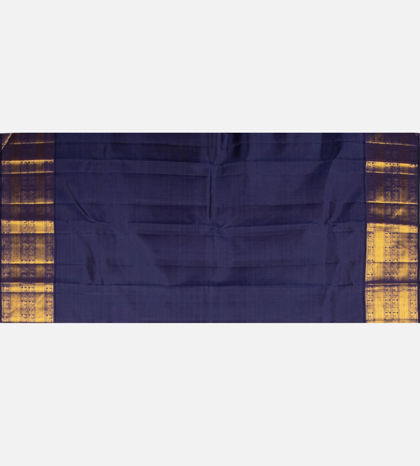 Blue Kanchipuram Silk Saree