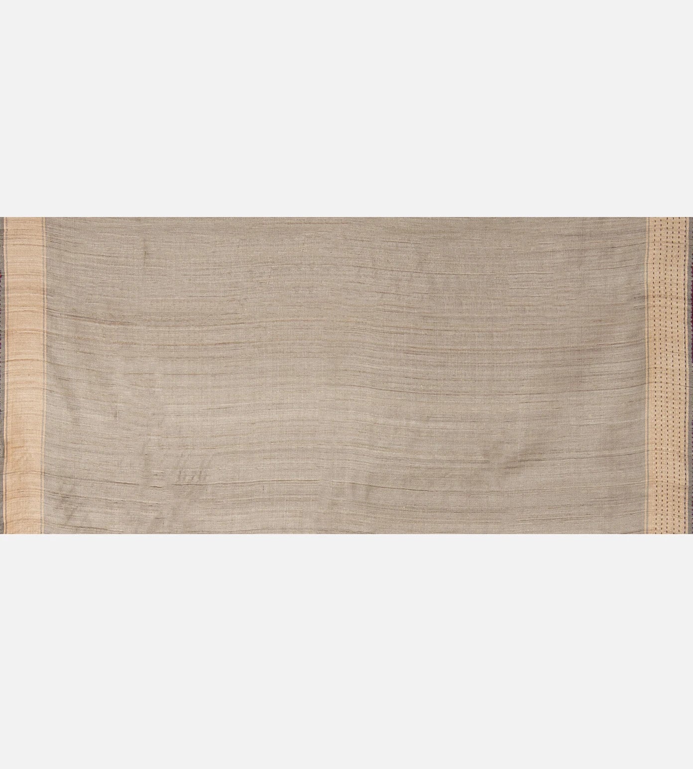 Maroon Tussar Saree