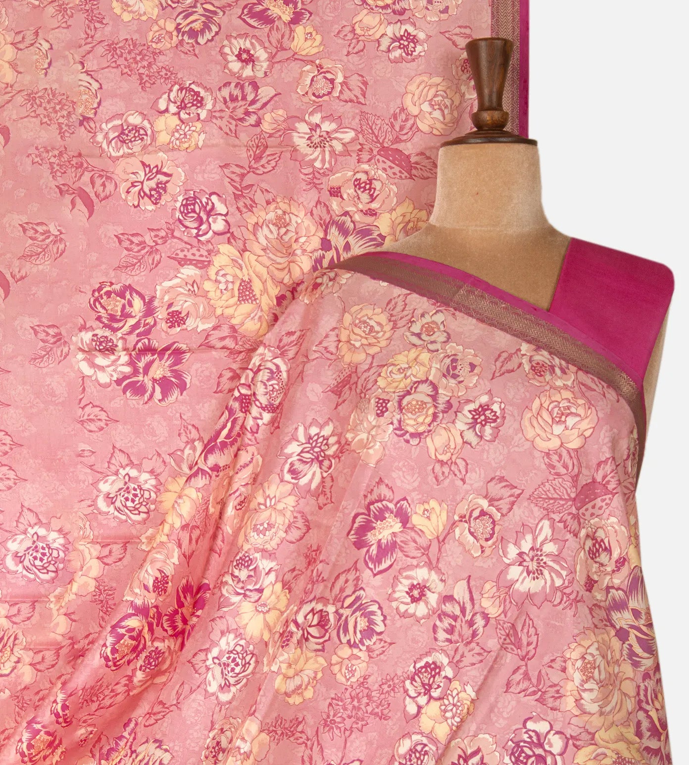 Light Pink Soft Silk Saree