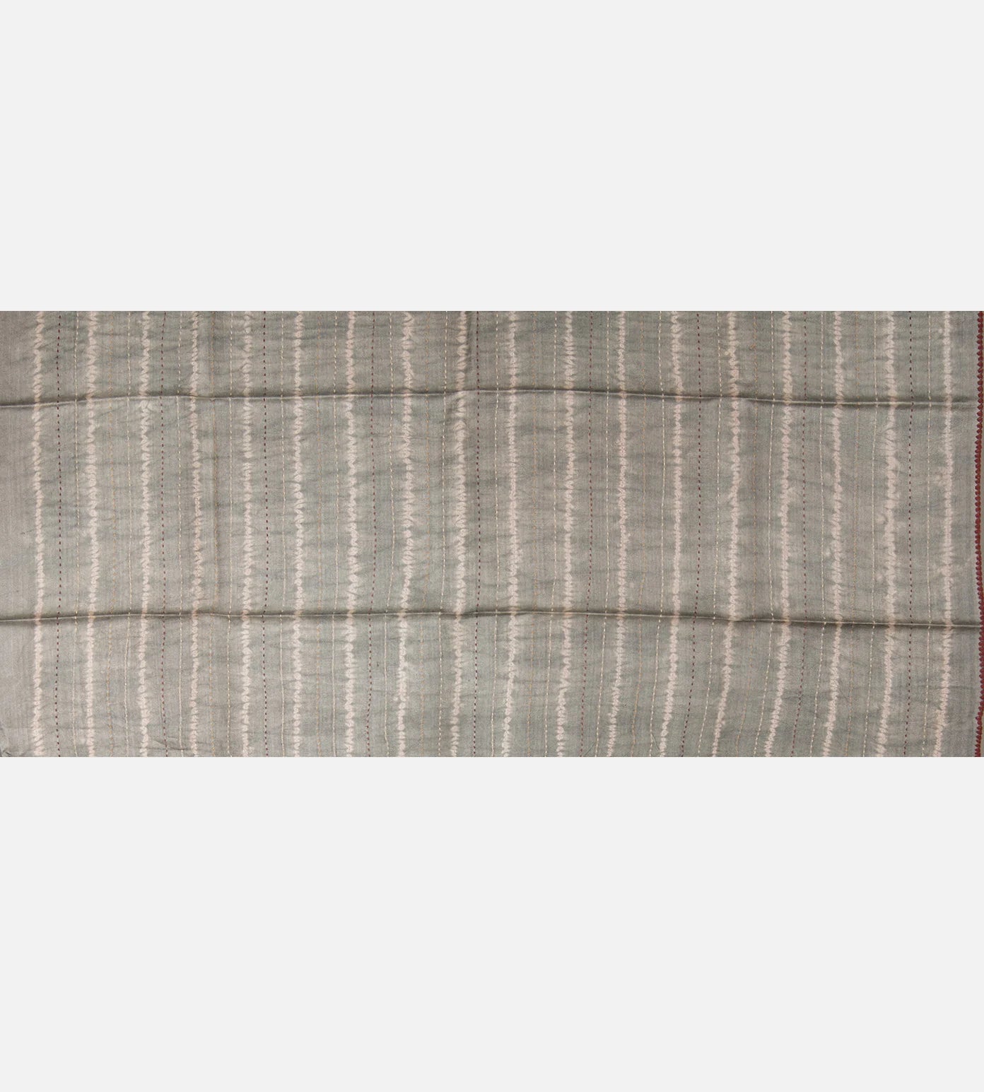 Green Shibori Tussar Saree
