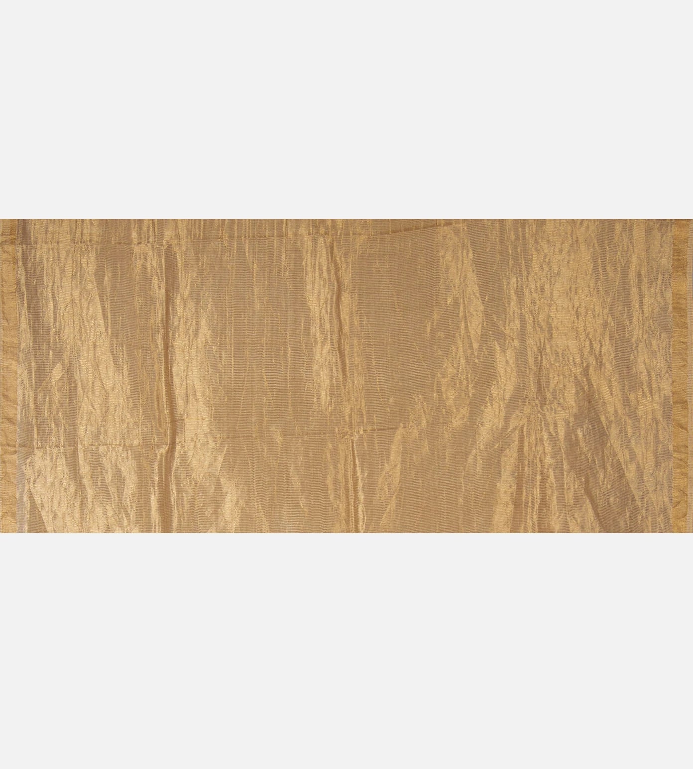 Beige Tussar Saree