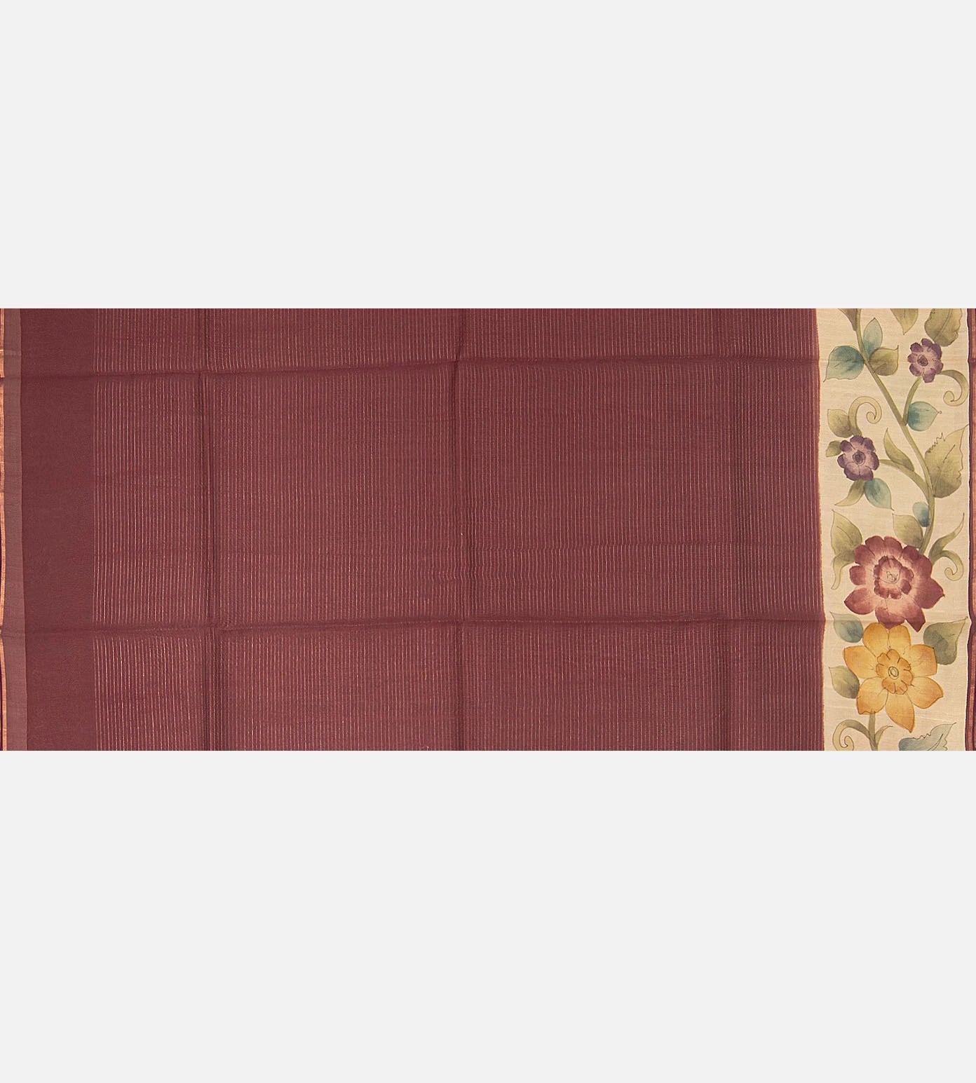 Pink Tussar Saree