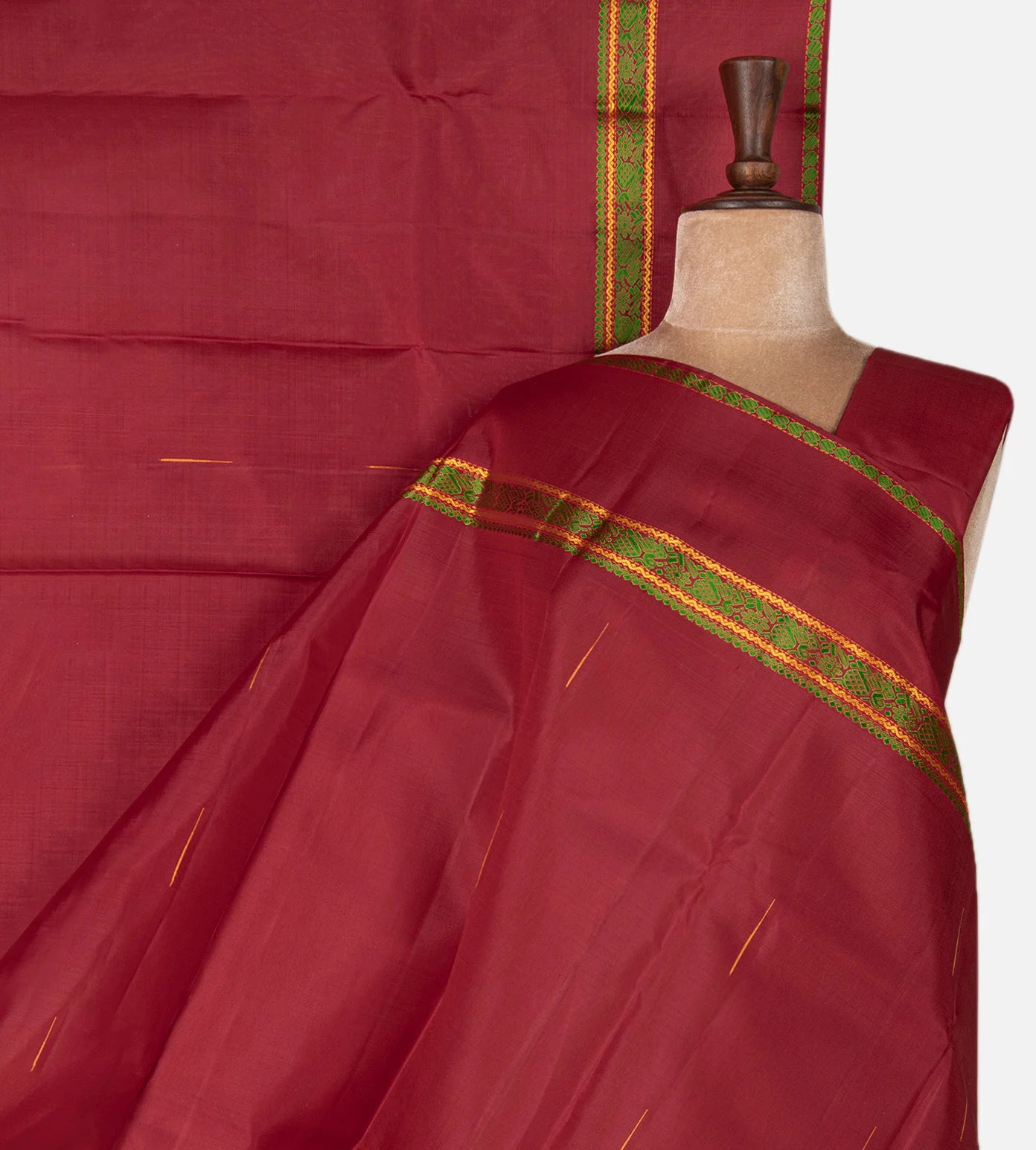 Red Kanchipuram Silk Saree