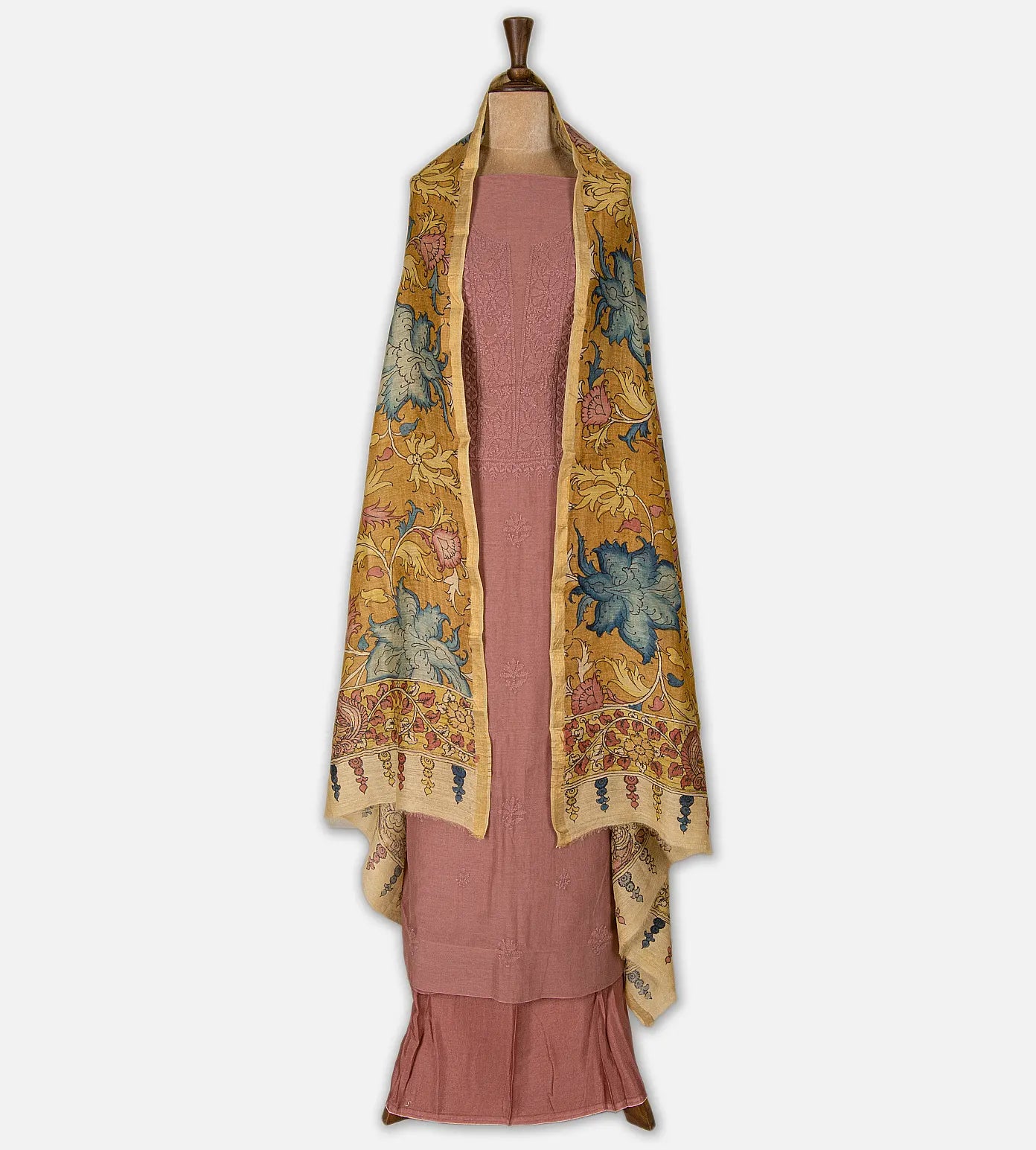 Pink Muslin Salwar