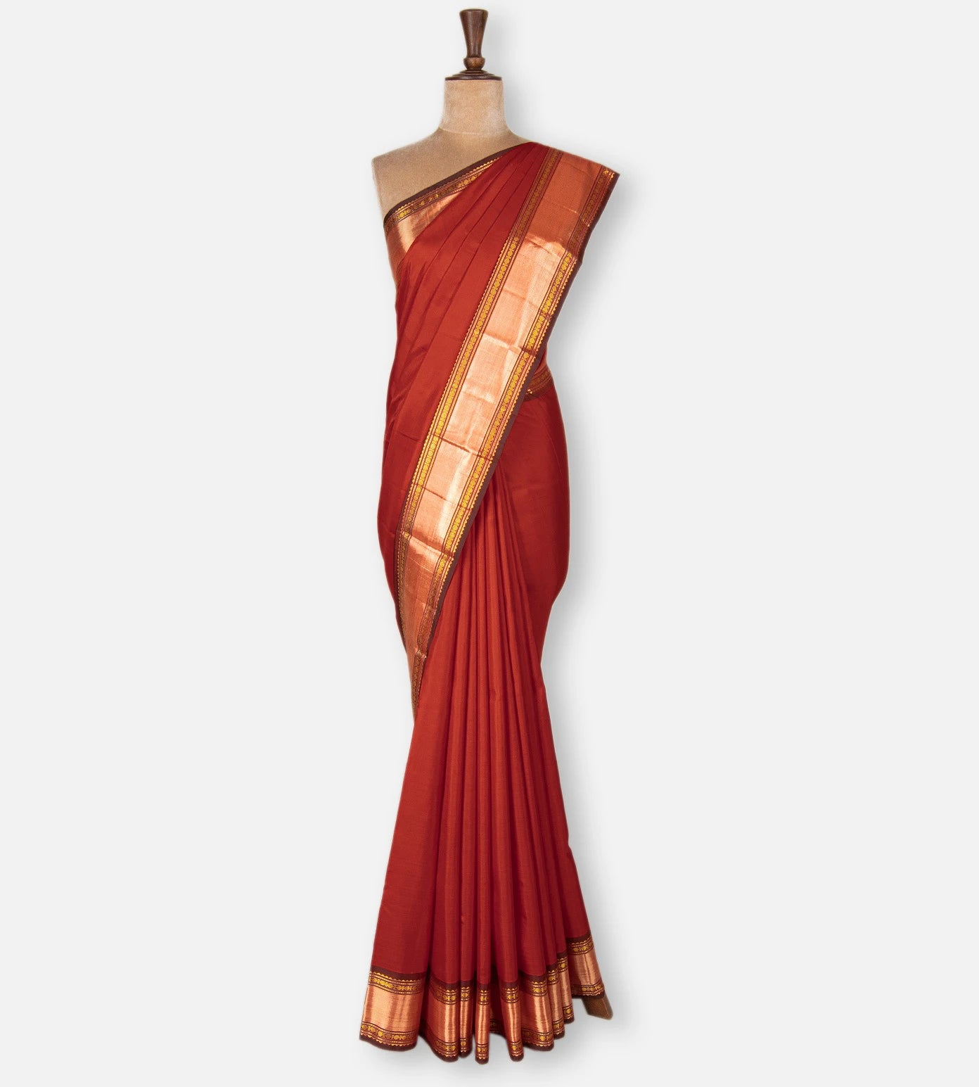 Red Kanchipuram Silk Saree