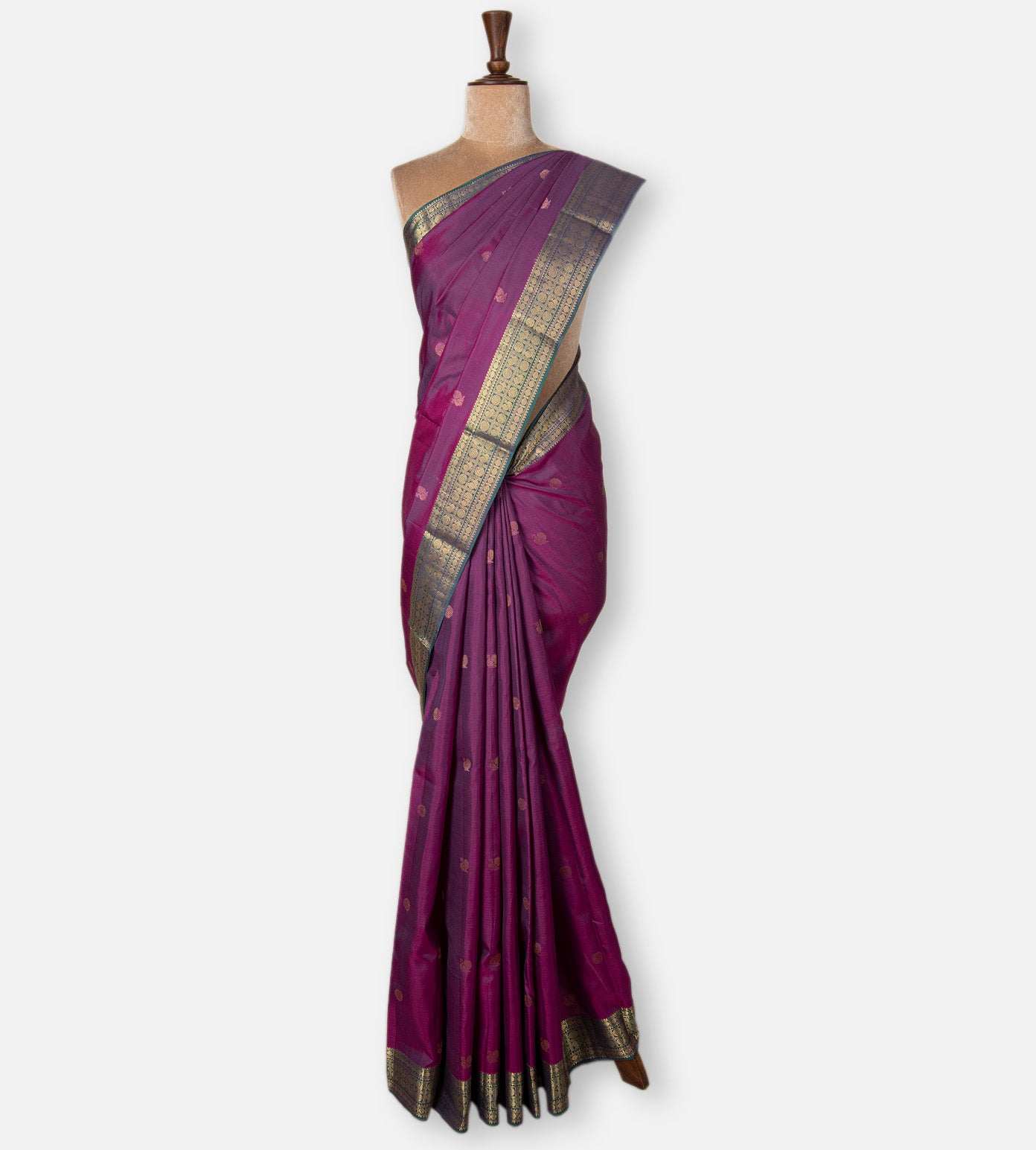Purple Soft Silk Saree