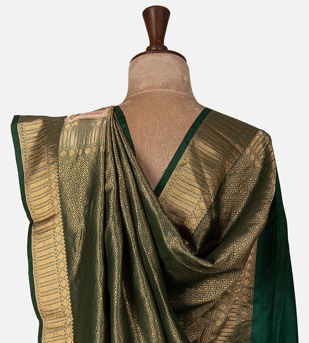 Gold Colour Soft Silk Saree