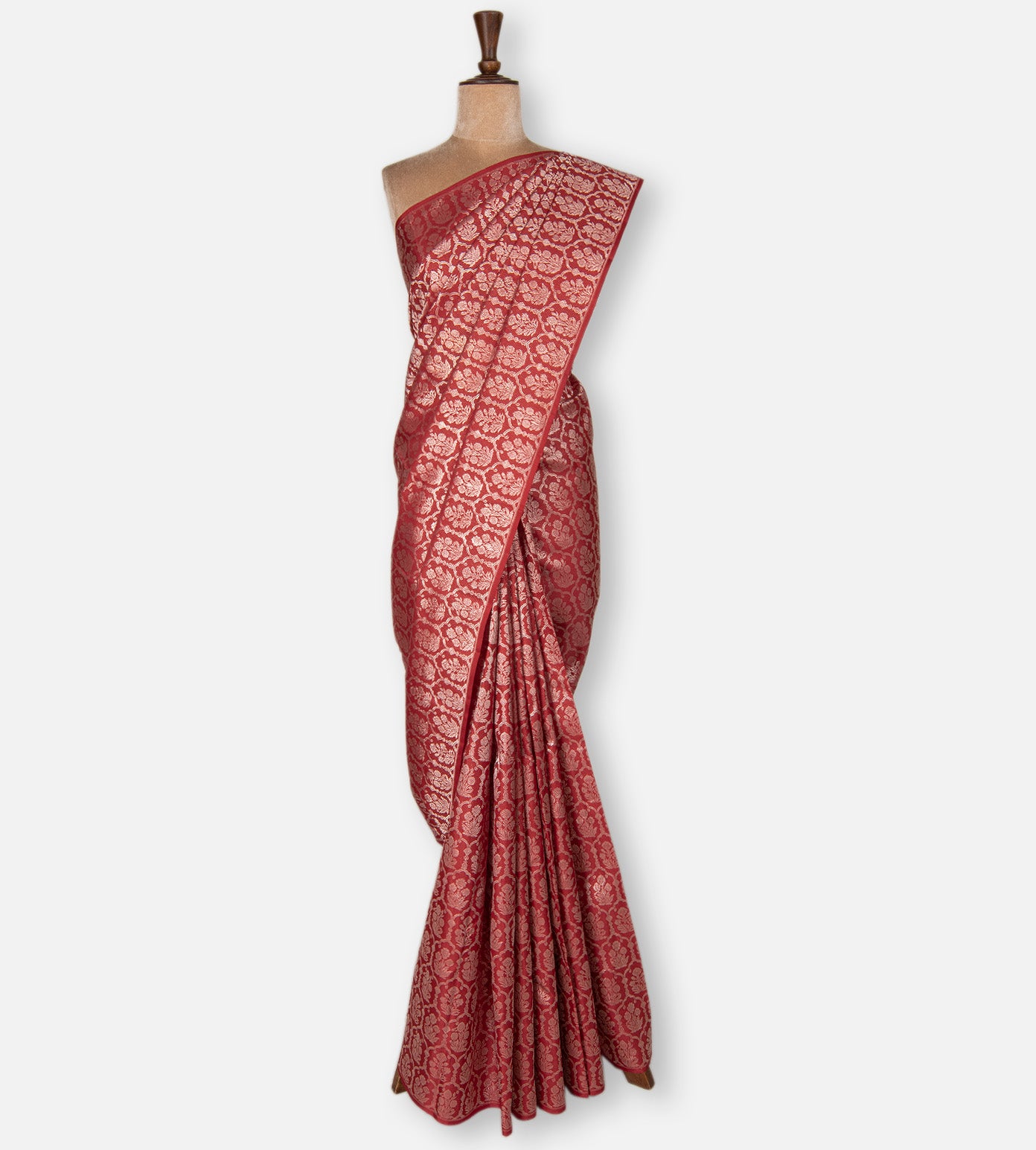 Red Kanchipuram Silk Saree