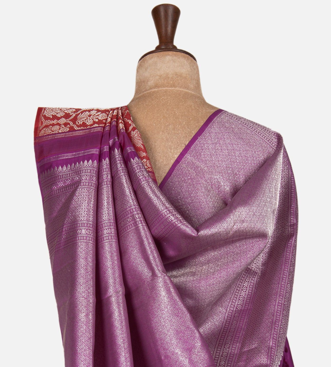 Red Kanchipuram Silk Saree