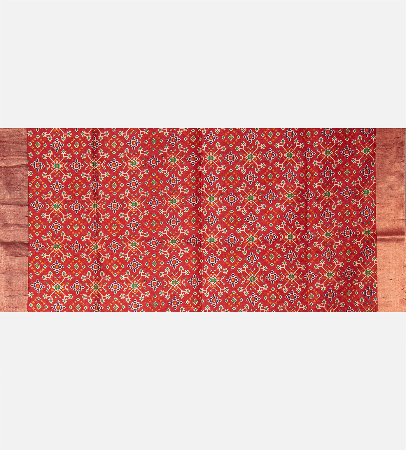 Red Raw Silk Saree