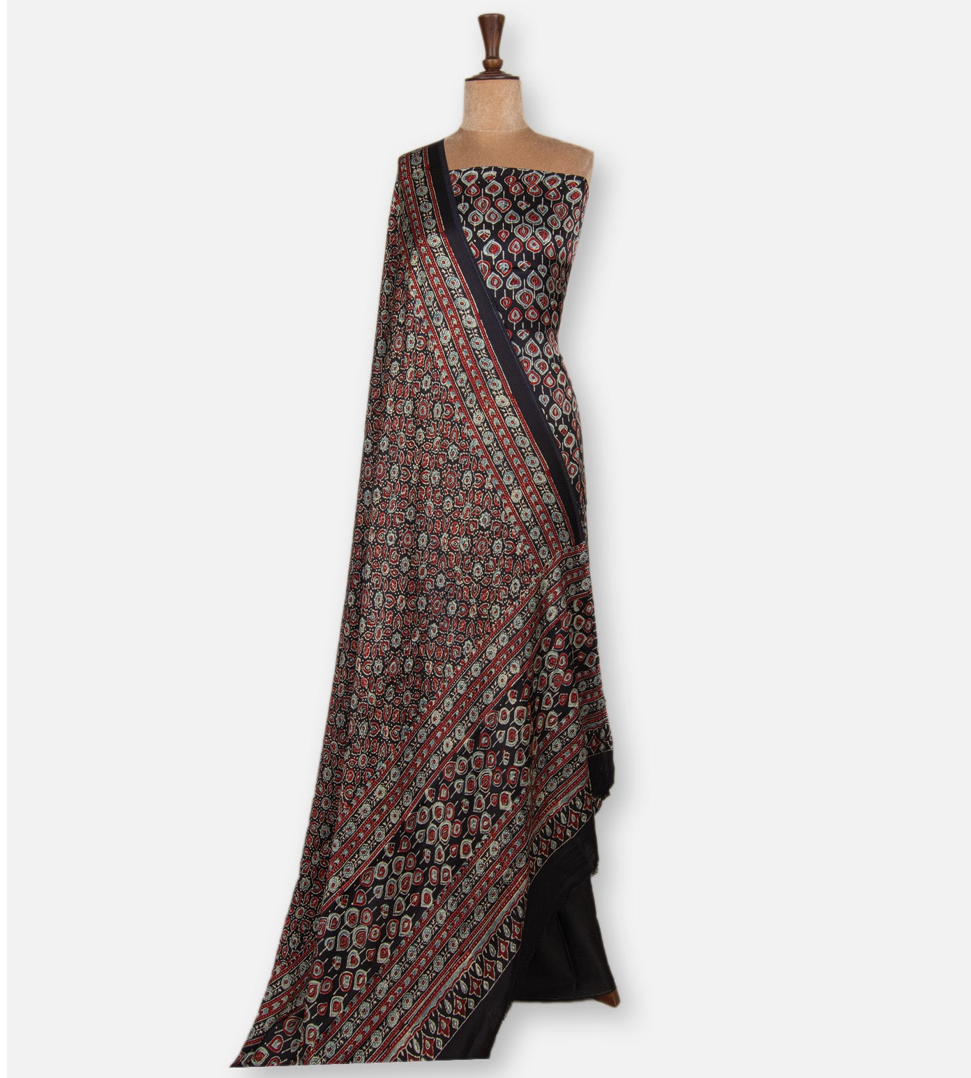 Black Modal Silk Salwar