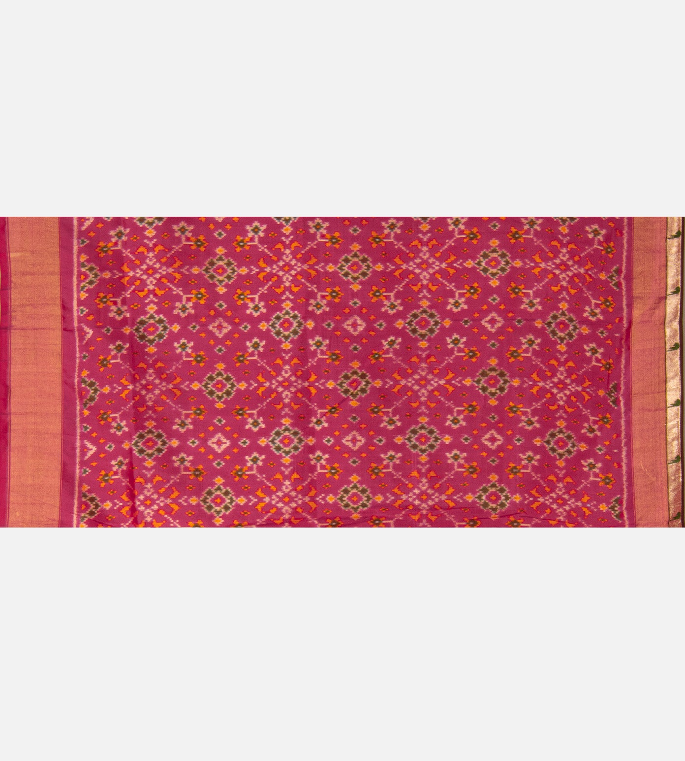 Deep Maroon Organza Saree