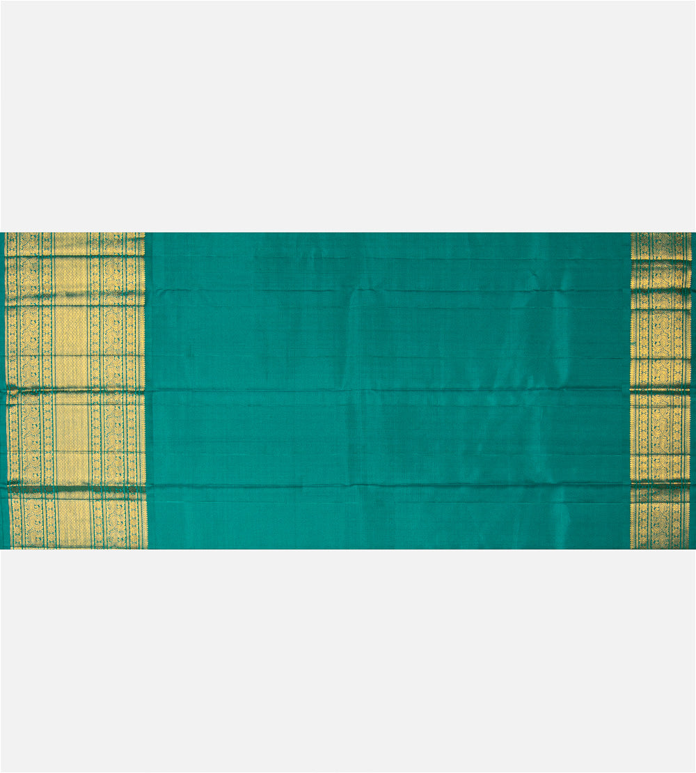 Grey Kanchipuram Silk Saree