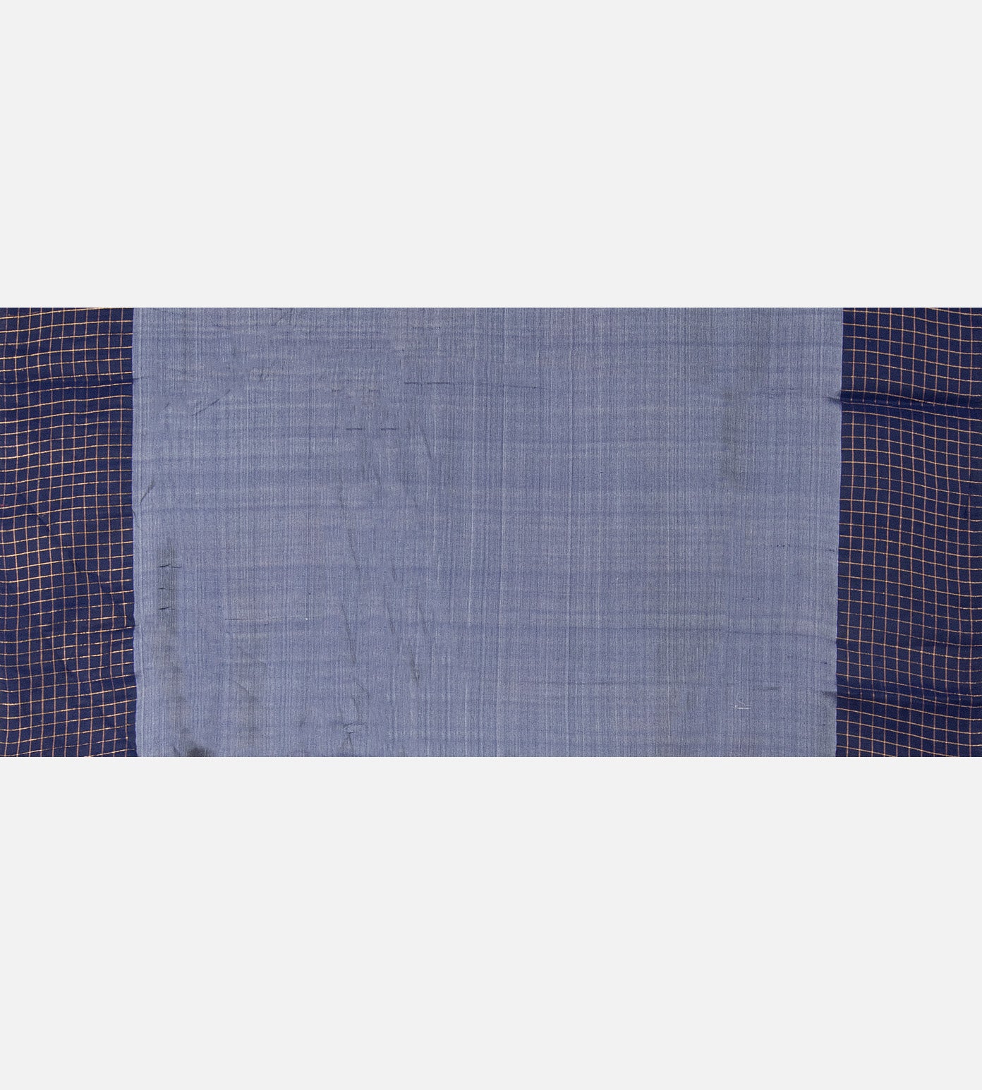 Light Blue Tussar Saree