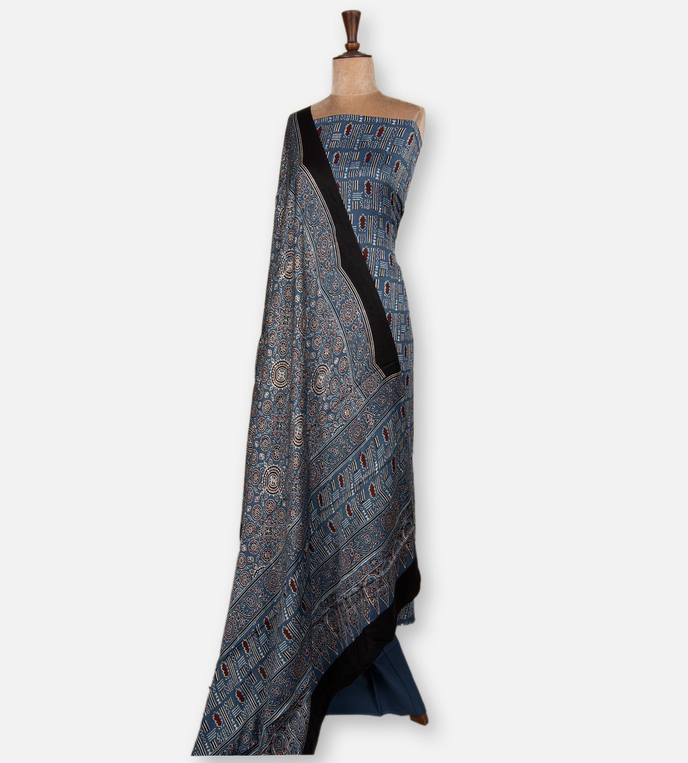 Blue Modal Silk Salwar