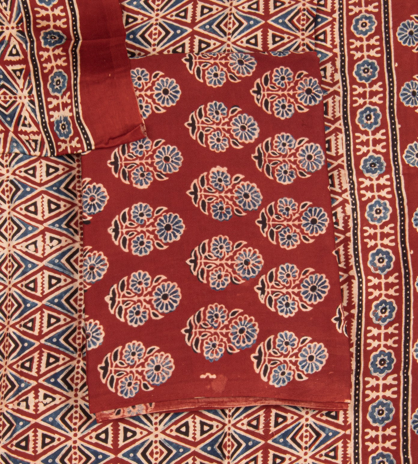 Maroon Modal Silk Salwar