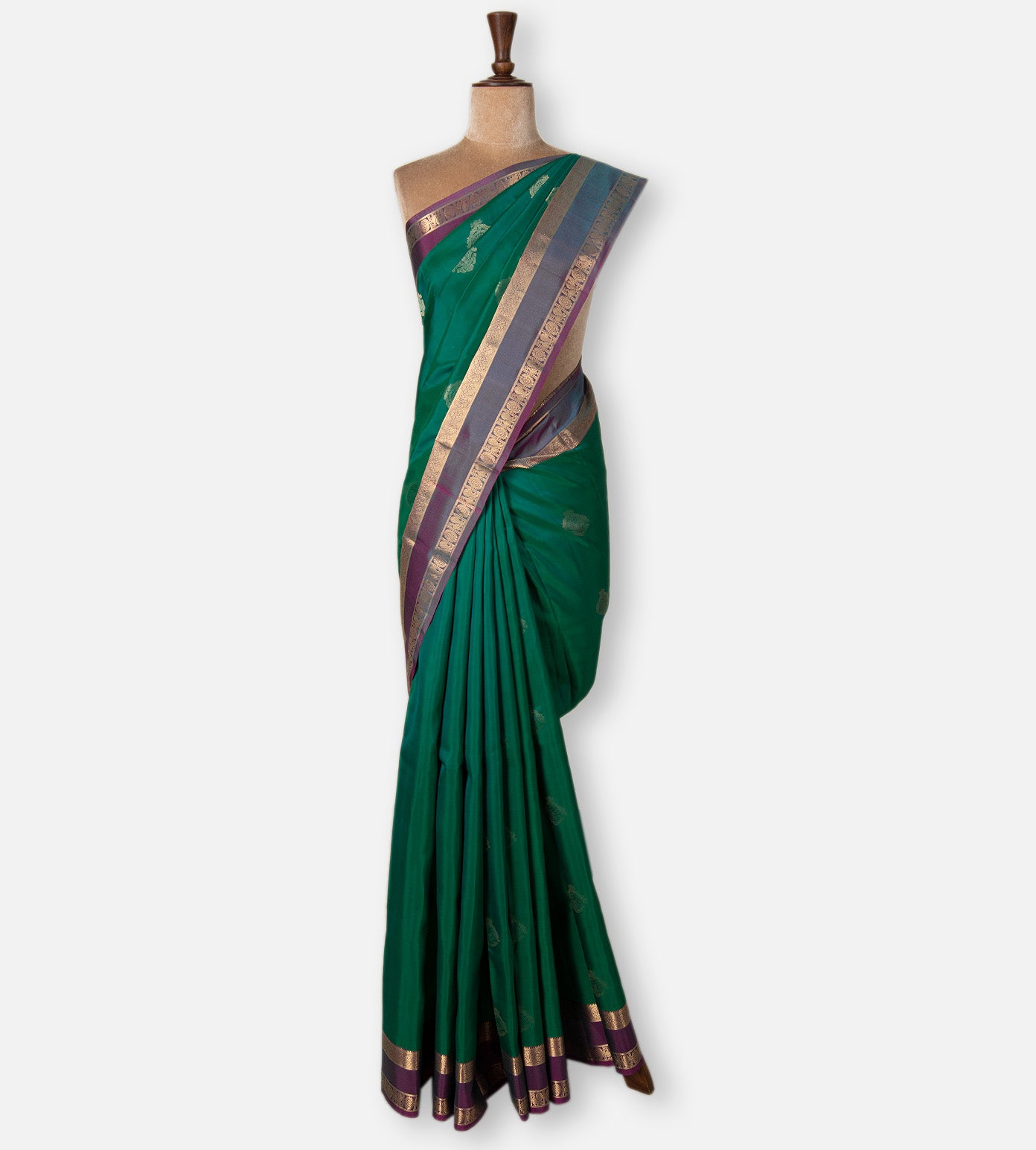 Green Soft Silk Saree