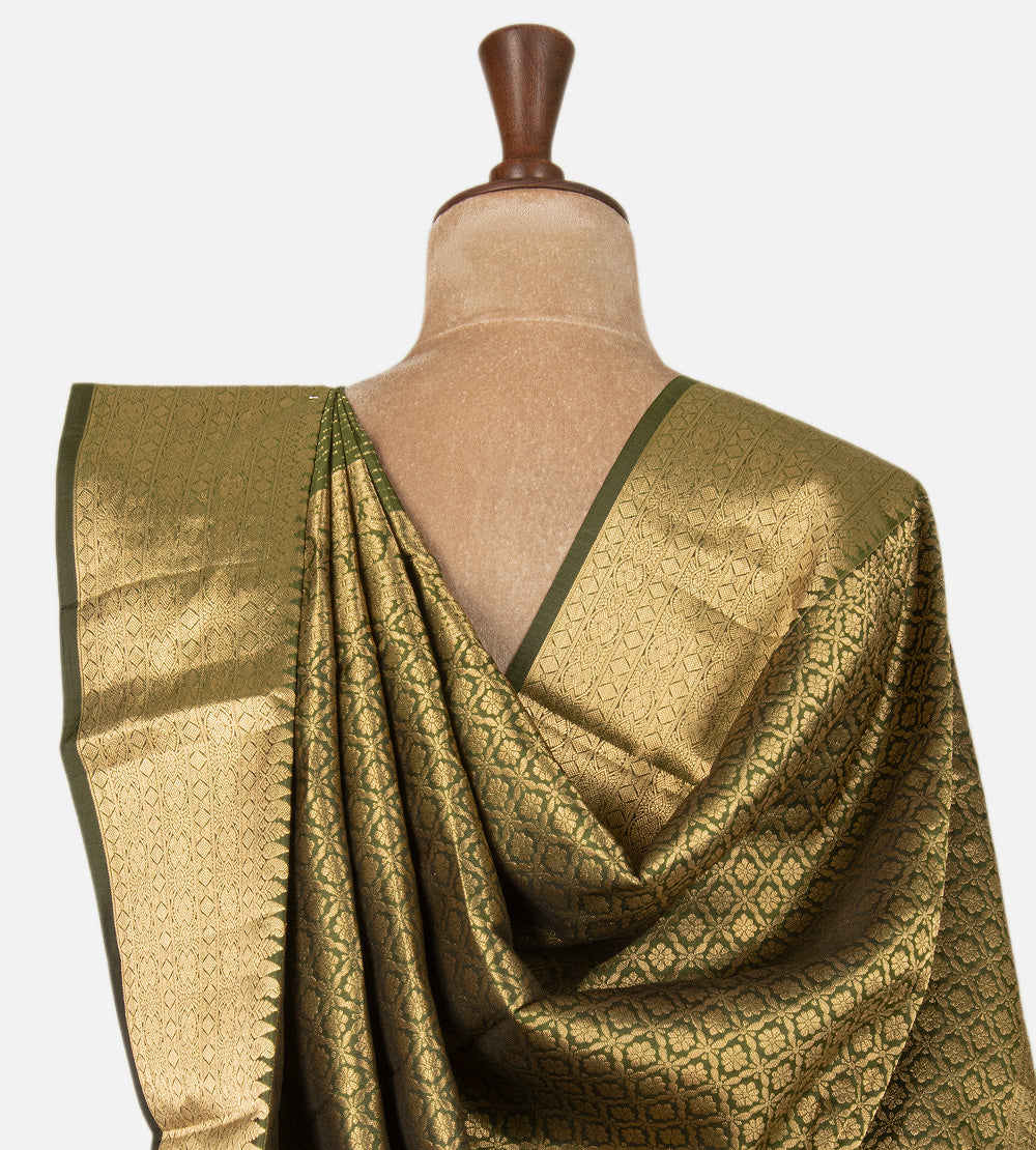 Green Soft Silk Saree