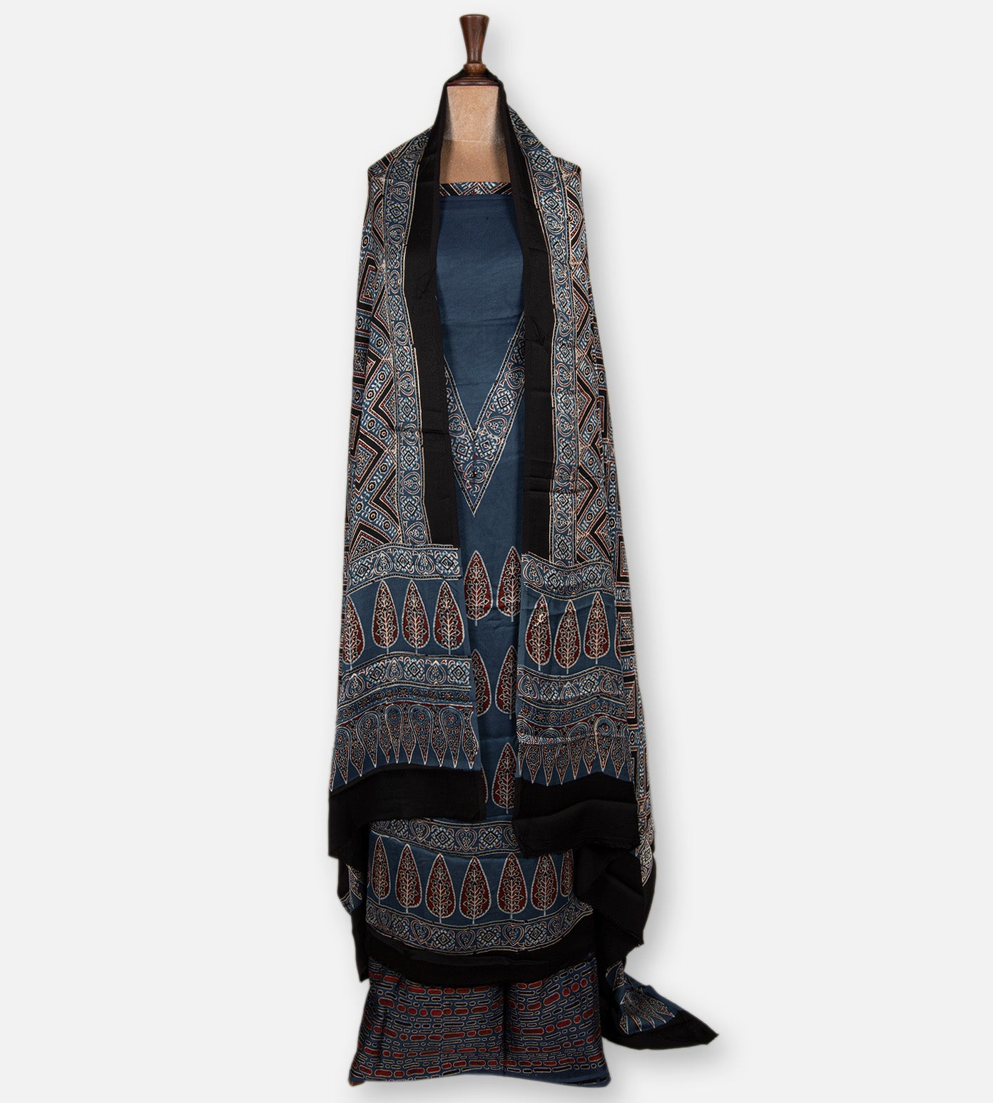 Blue Modal Silk Salwar