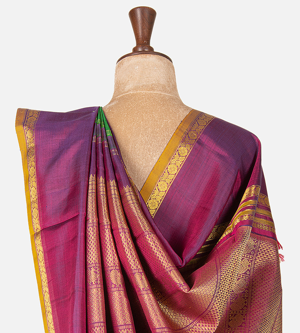 Green Kanchipuram Silk Saree