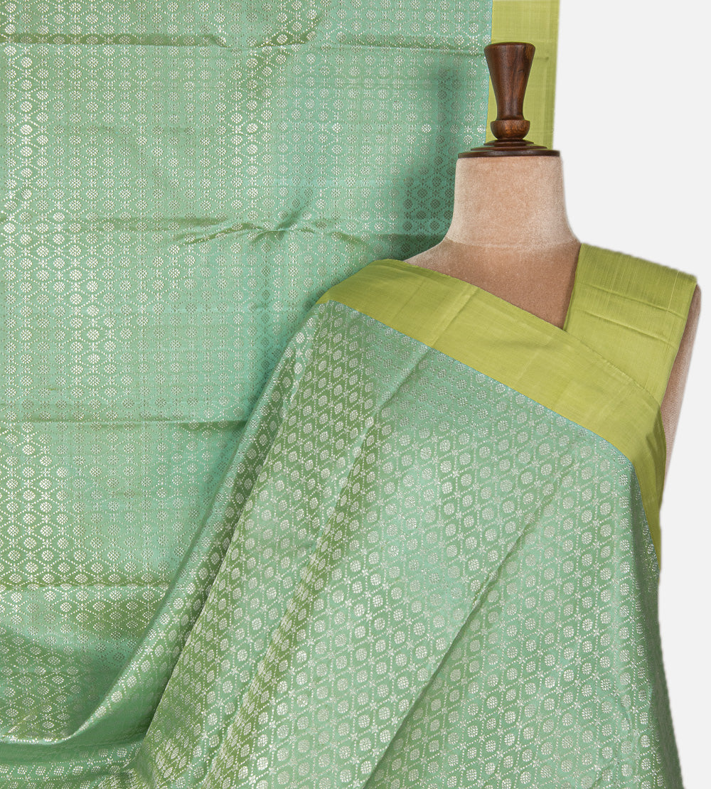 Green Kanchipuram Silk Saree