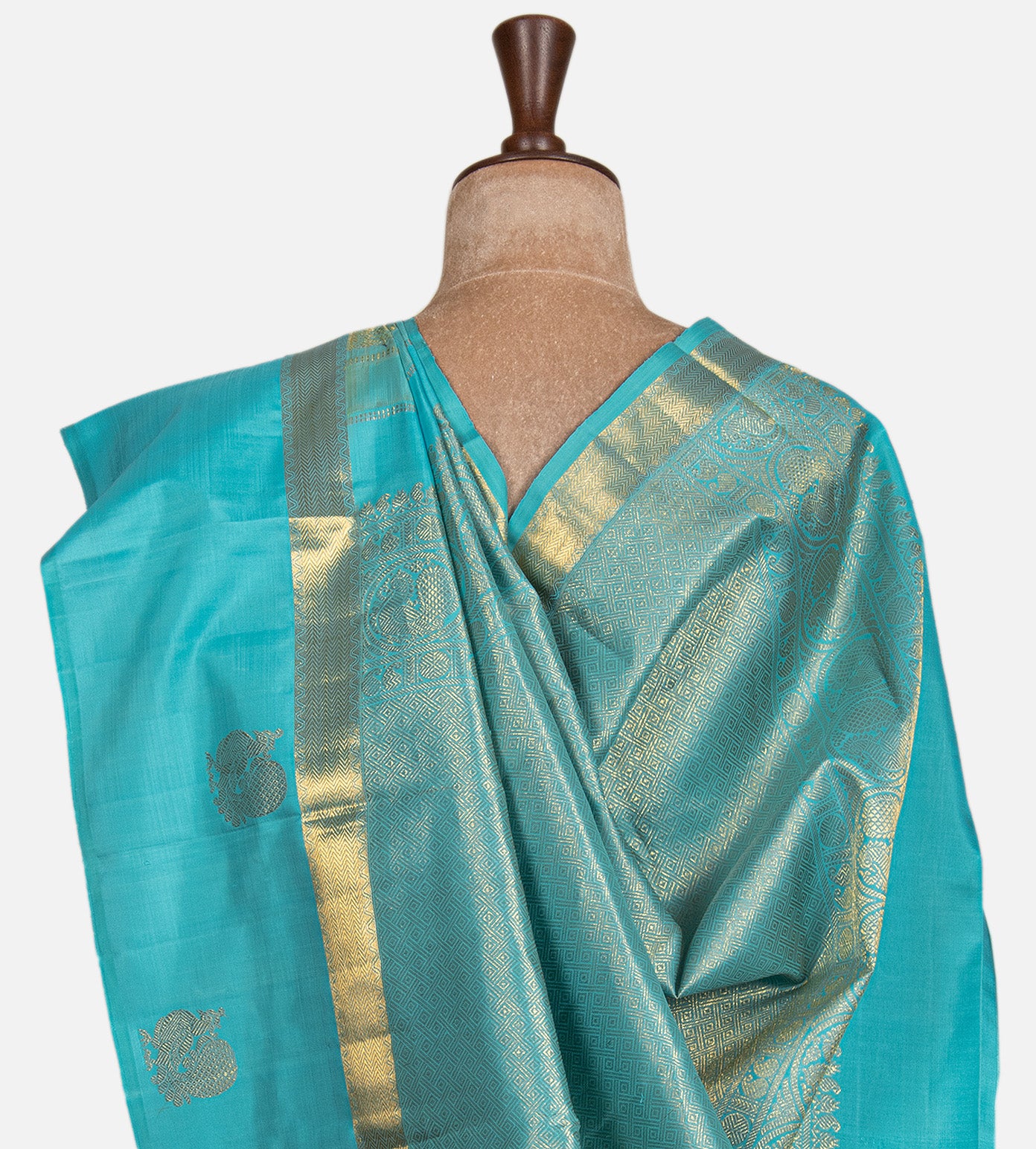 Green Kanchipuram Silk Saree