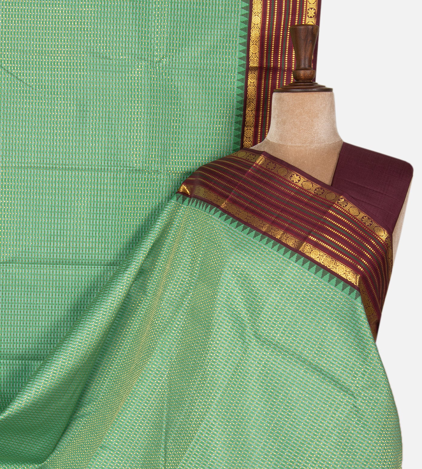 Green Kanchipuram Silk Saree