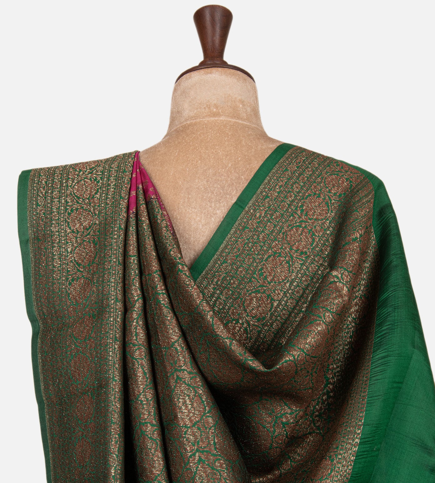 Pink Chaniya Silk Saree