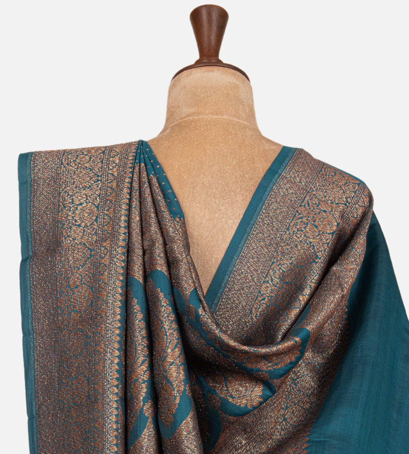 Blue Chaniya Silk Saree