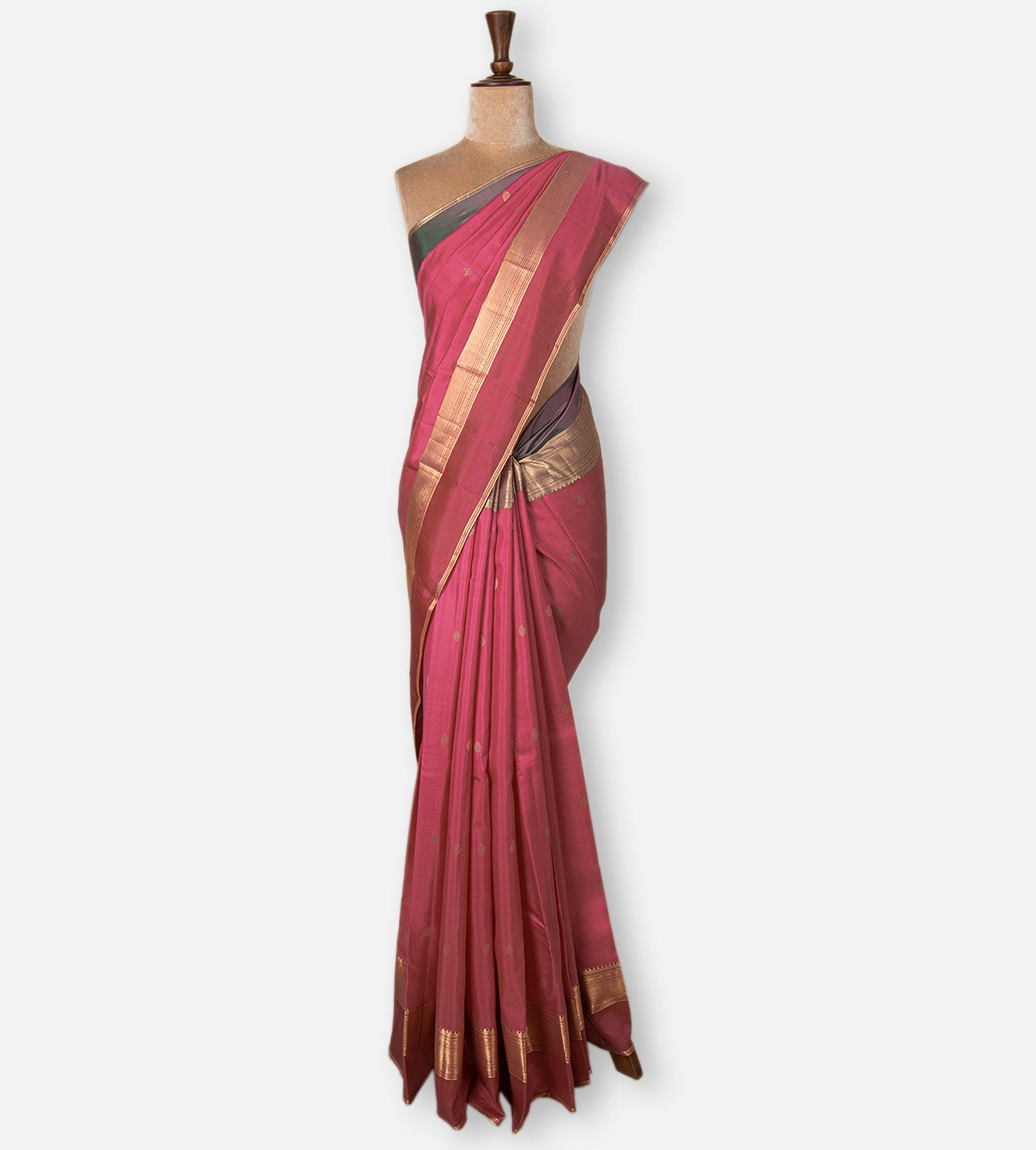 Pink Soft Silk Saree