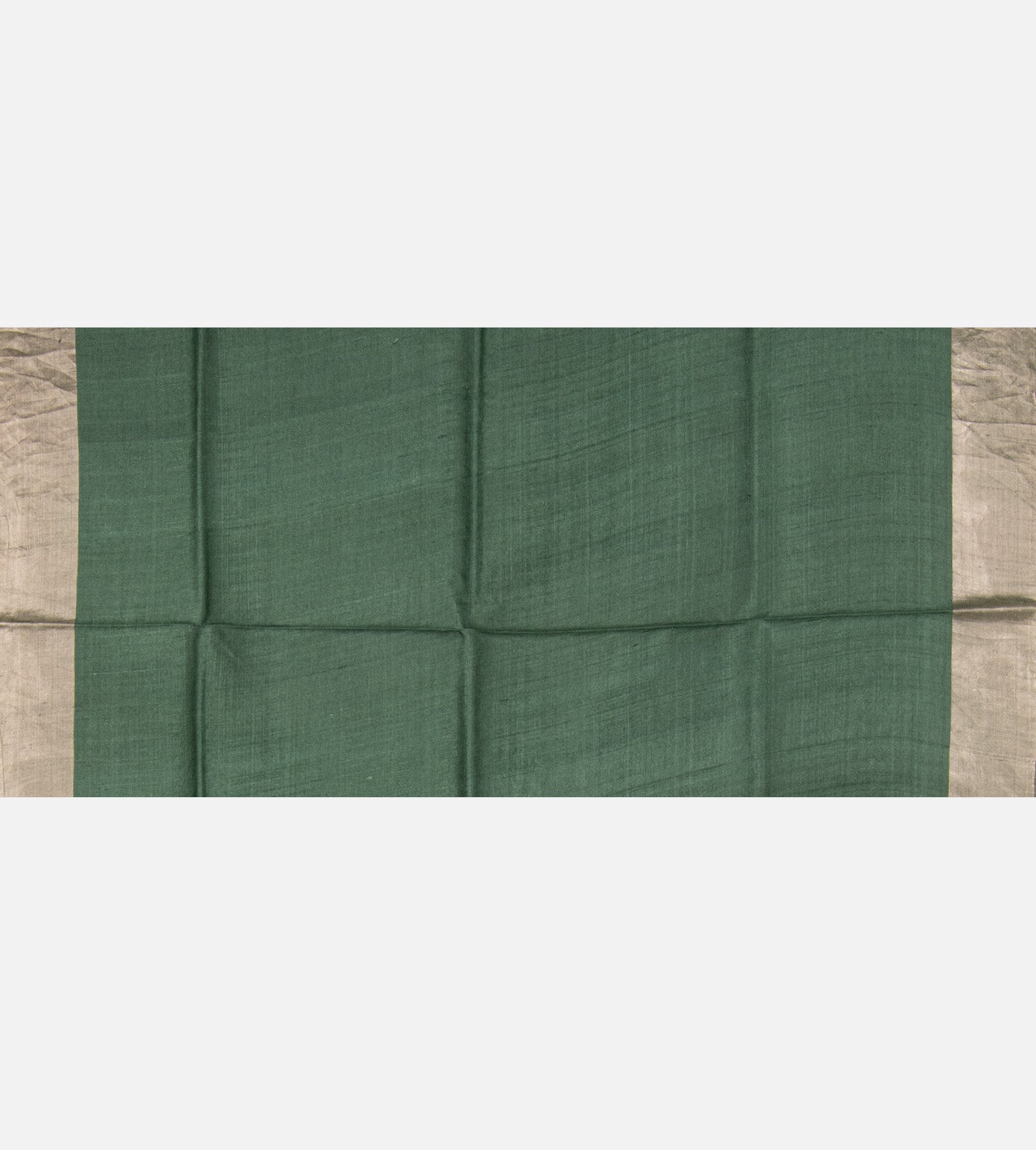 Green Tussar Saree