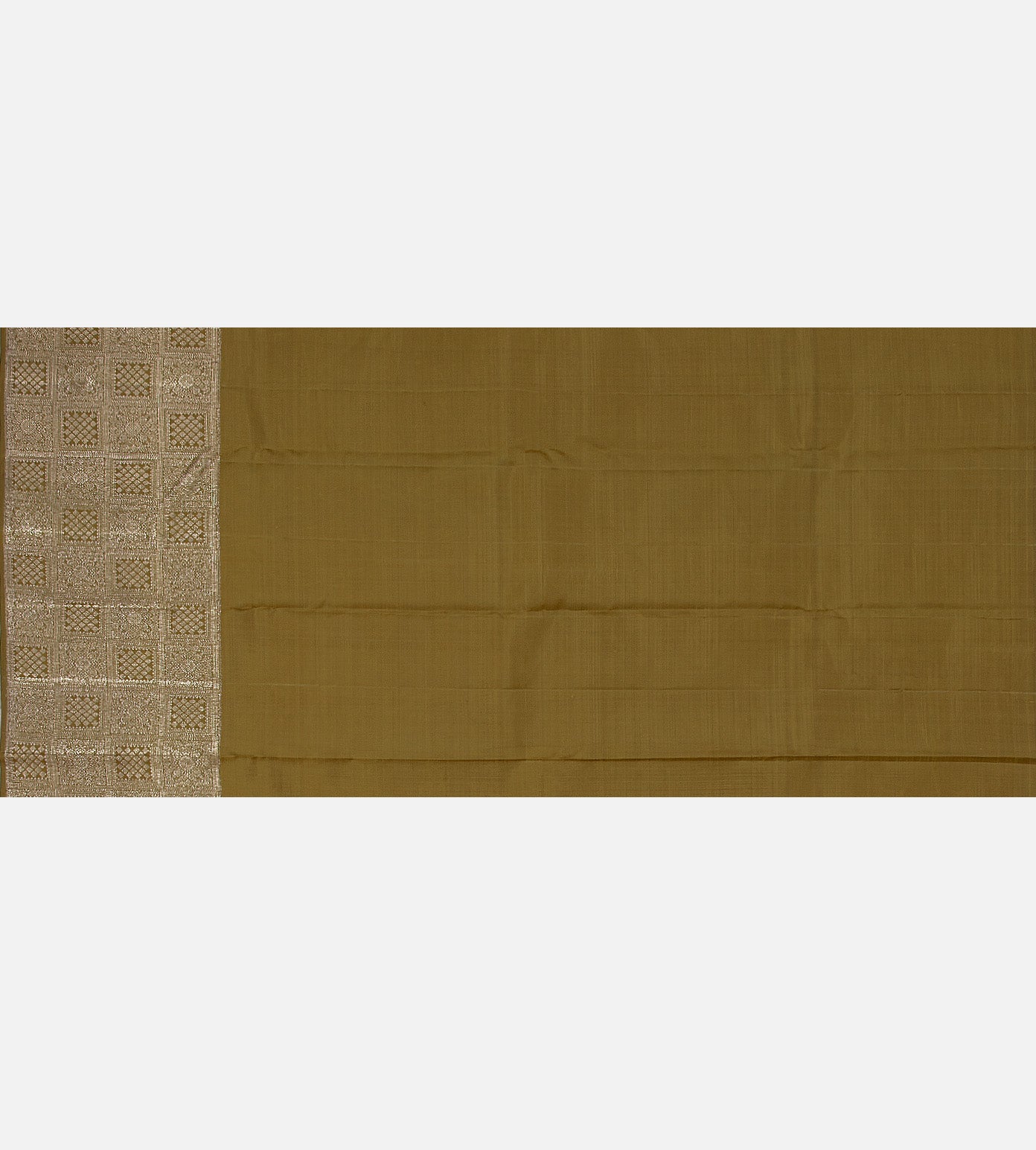 Gold Kanchipuram Silk Saree
