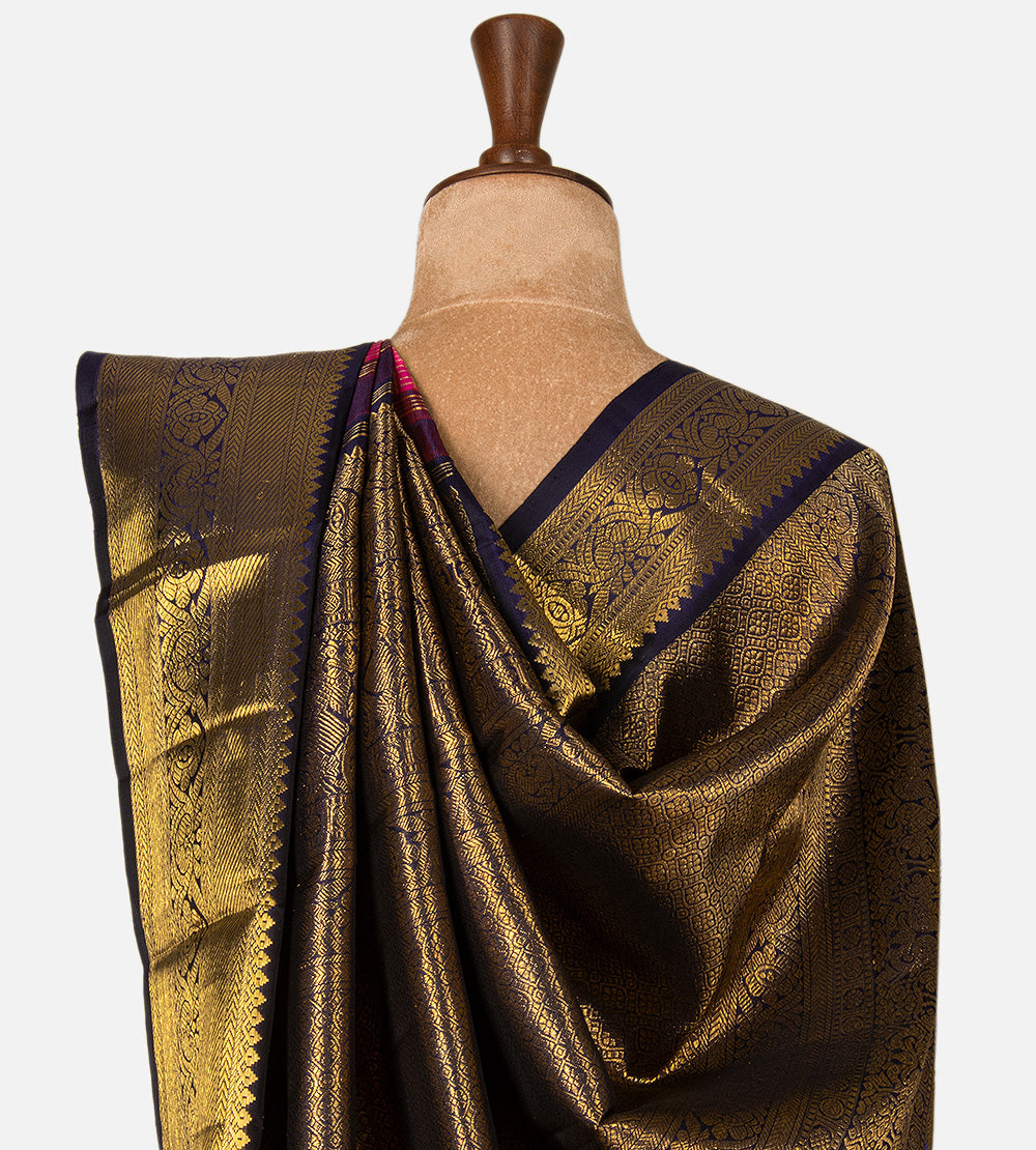 Pink Kanchipuram Silk Saree