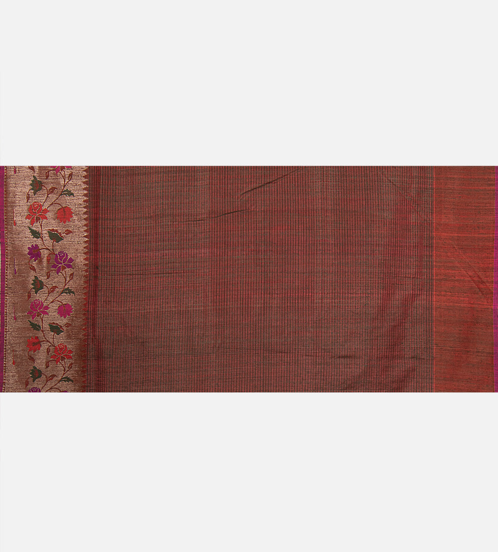Green Banarasi Tussar Saree