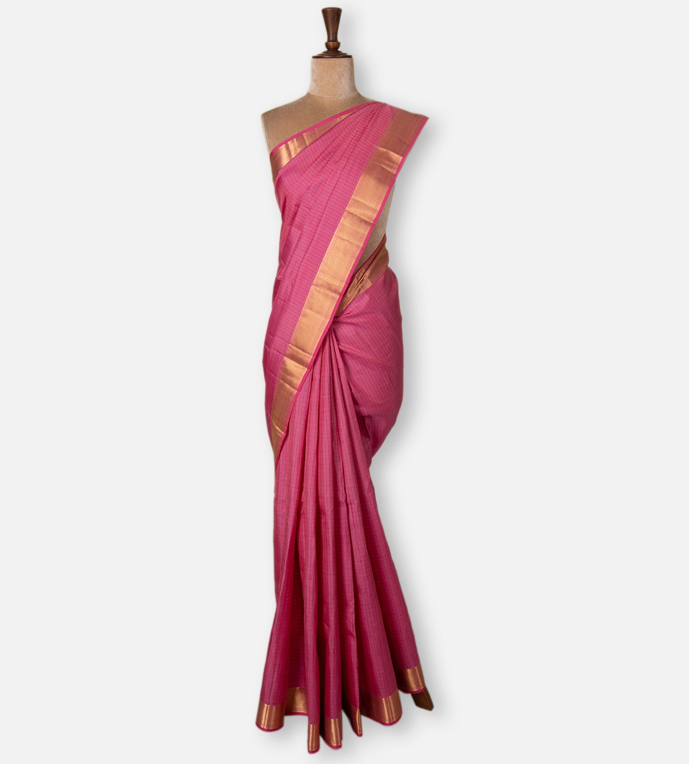 Pink Soft Silk Saree