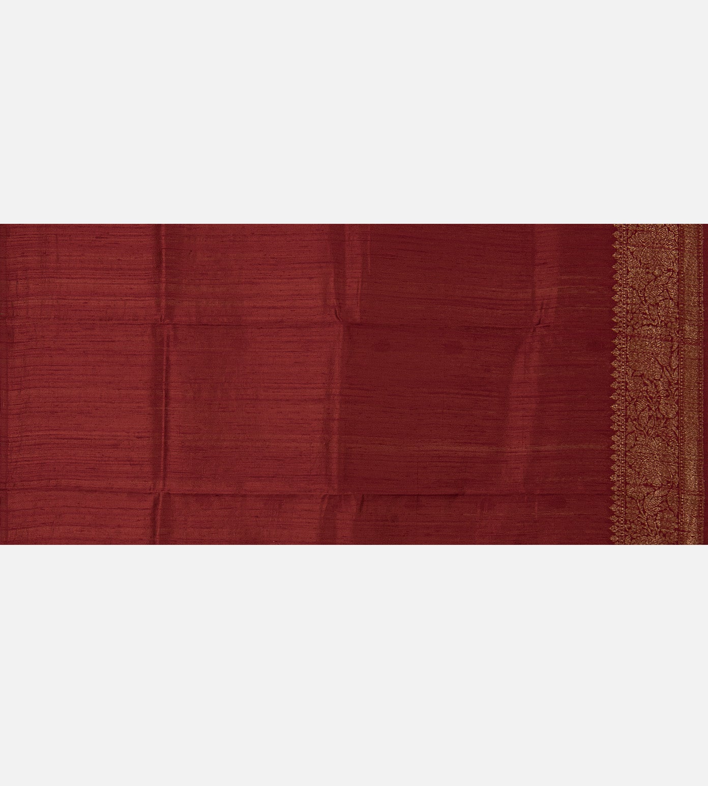 Light Beige Banarasi Tussar Saree