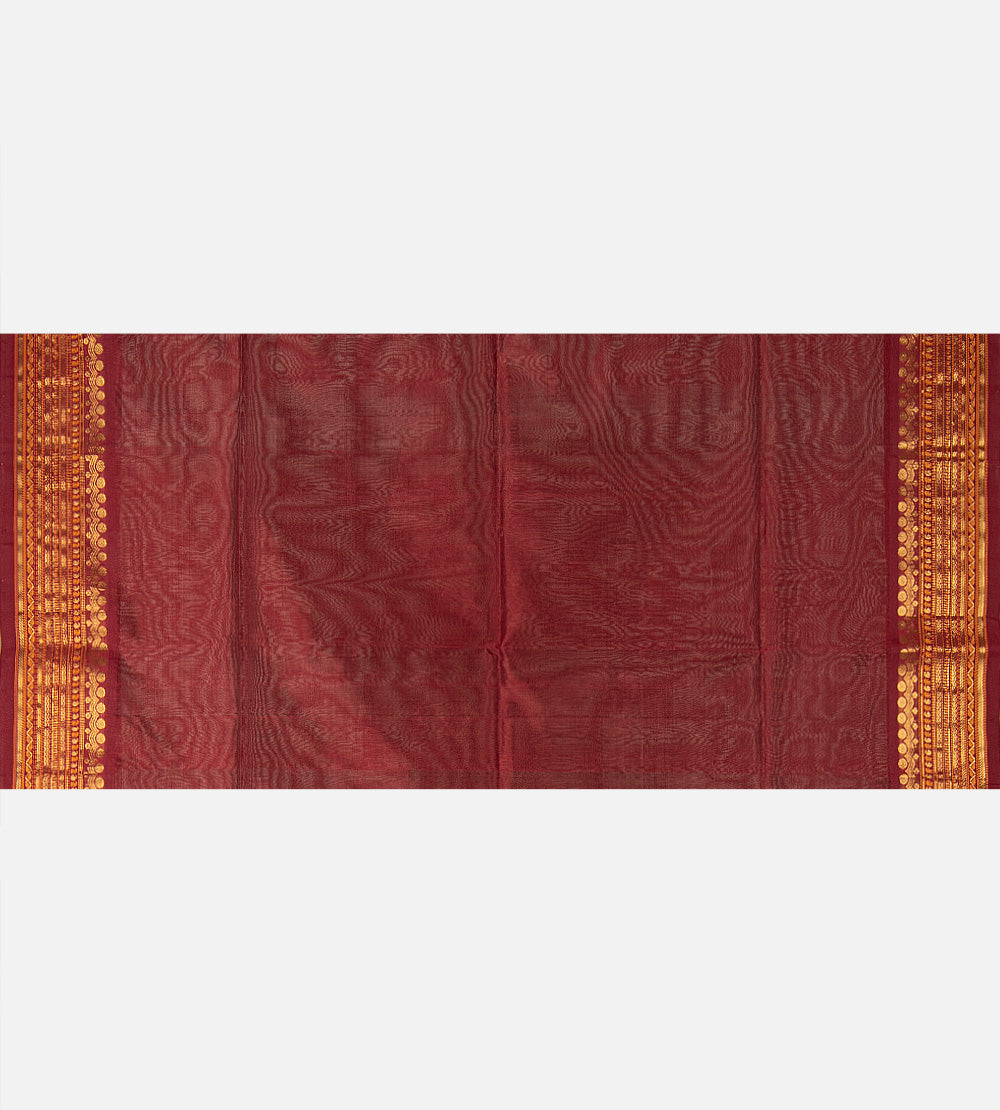 Green Cotton Silk Saree