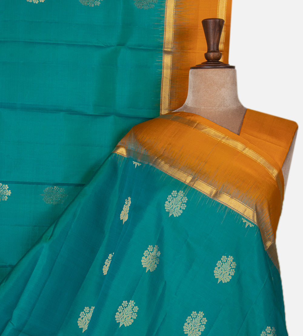 Blue Soft Silk Saree