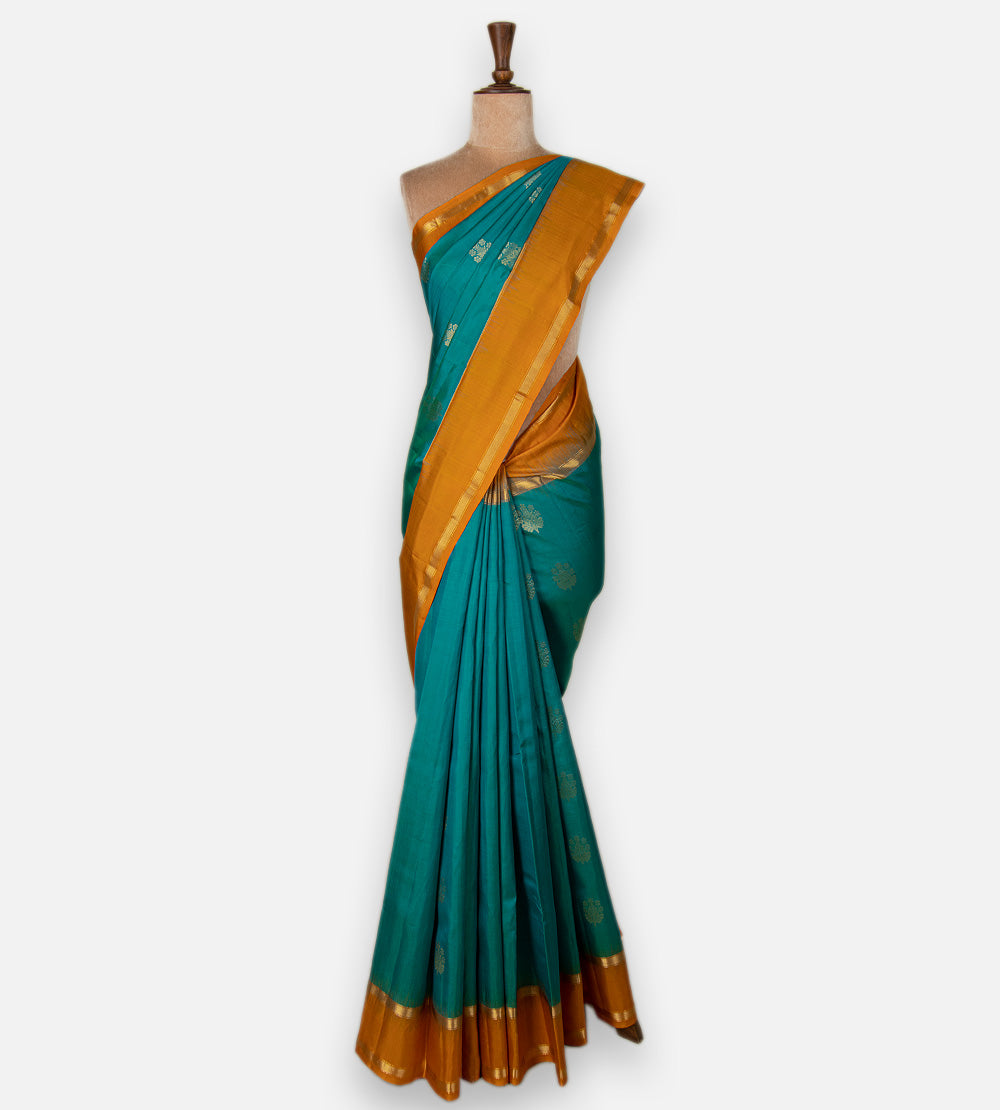 Blue Soft Silk Saree
